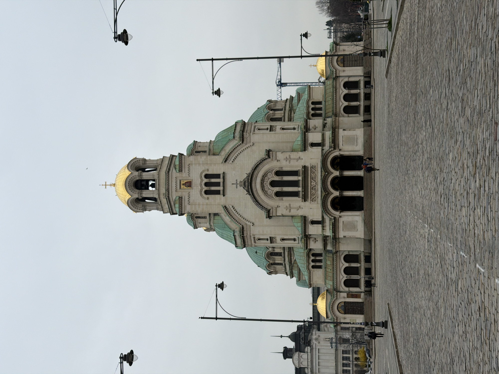 Alexander Nevsky Cathedral photographed in Sofia morning