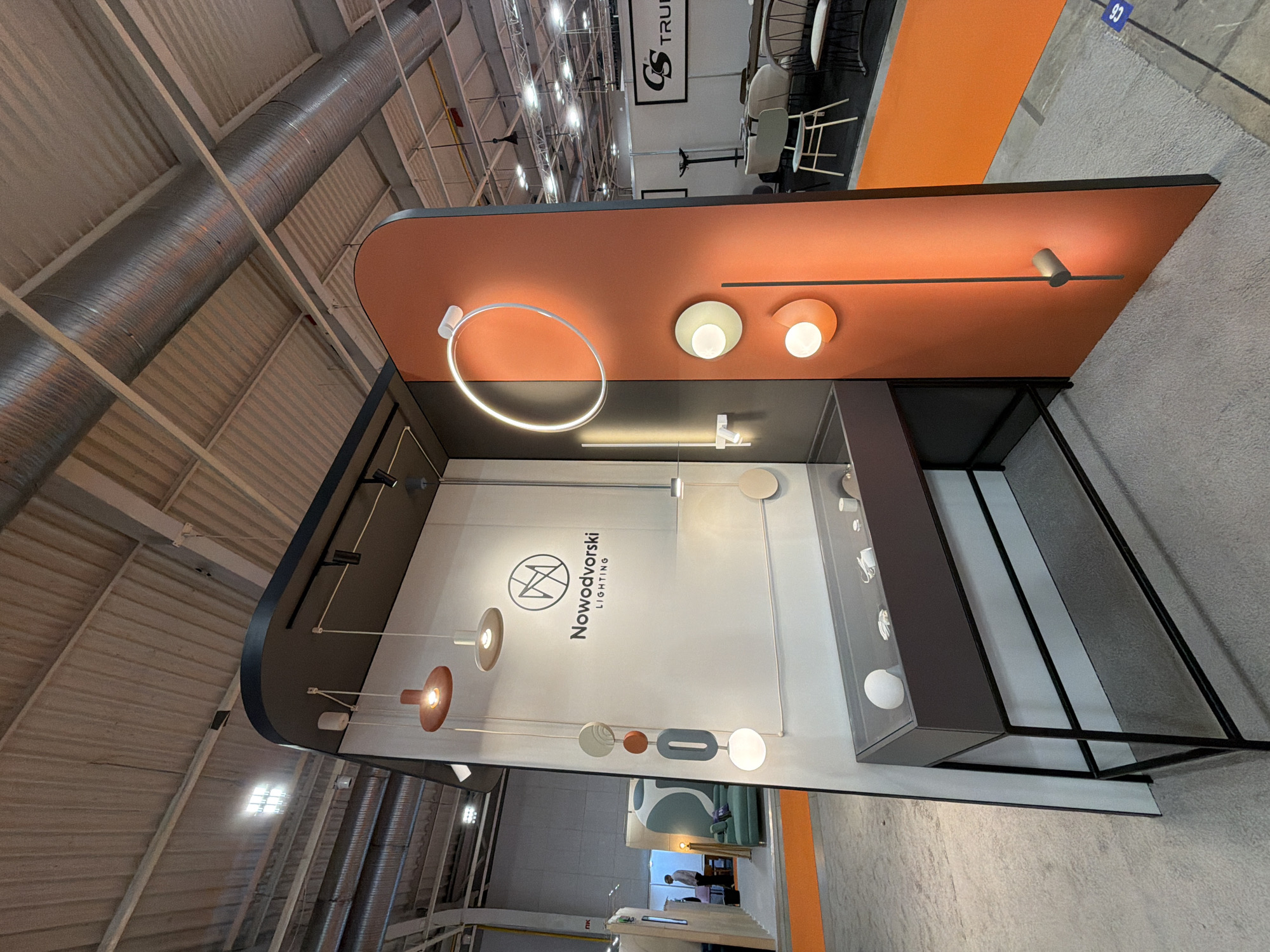 Industrial trade exhibition showcases lighting and woodworking machinery in Sofia