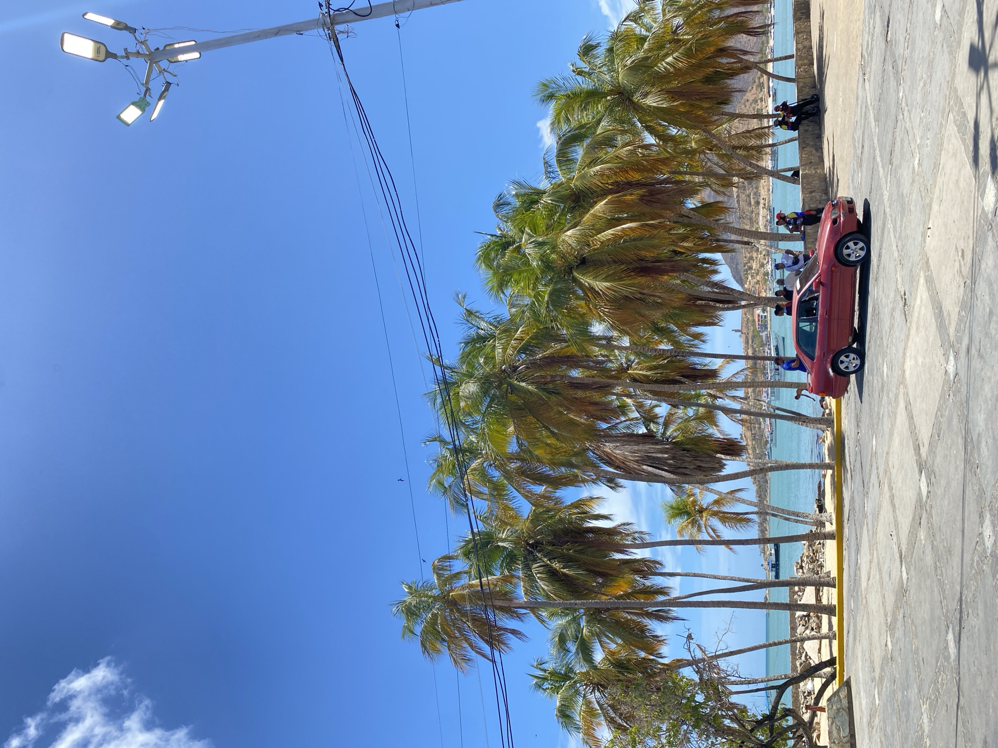 Coastal scenes documented in Juan Griego, Venezuela