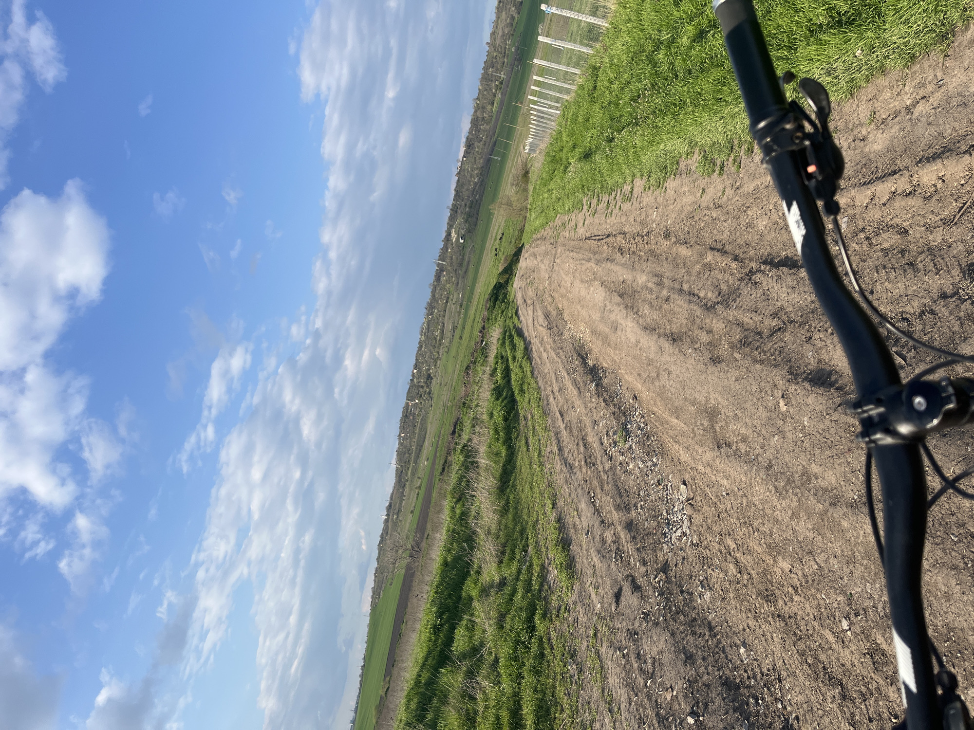 Rural dirt road documented near Dibich, Bulgaria countryside