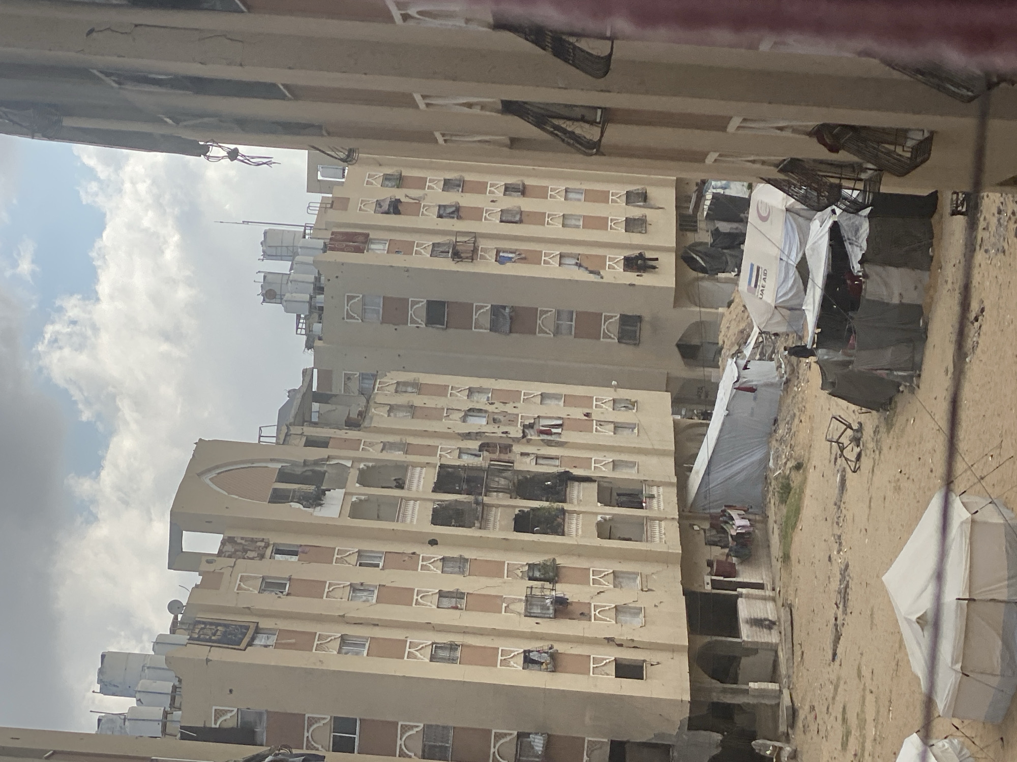 Witness documents refugee camp conditions in Khan Yunis
