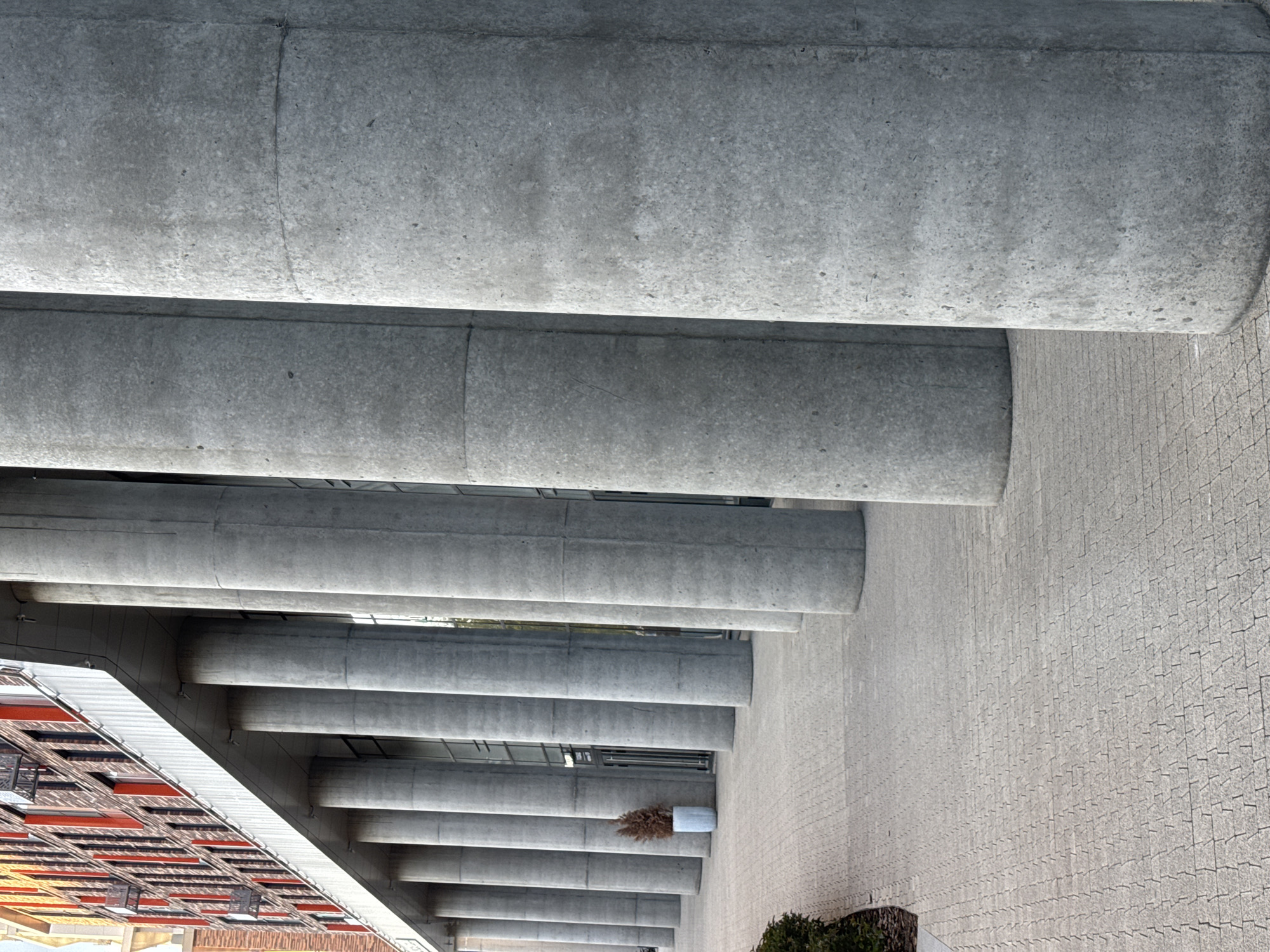 Woman documents modern Izhevsk architecture and residential areas