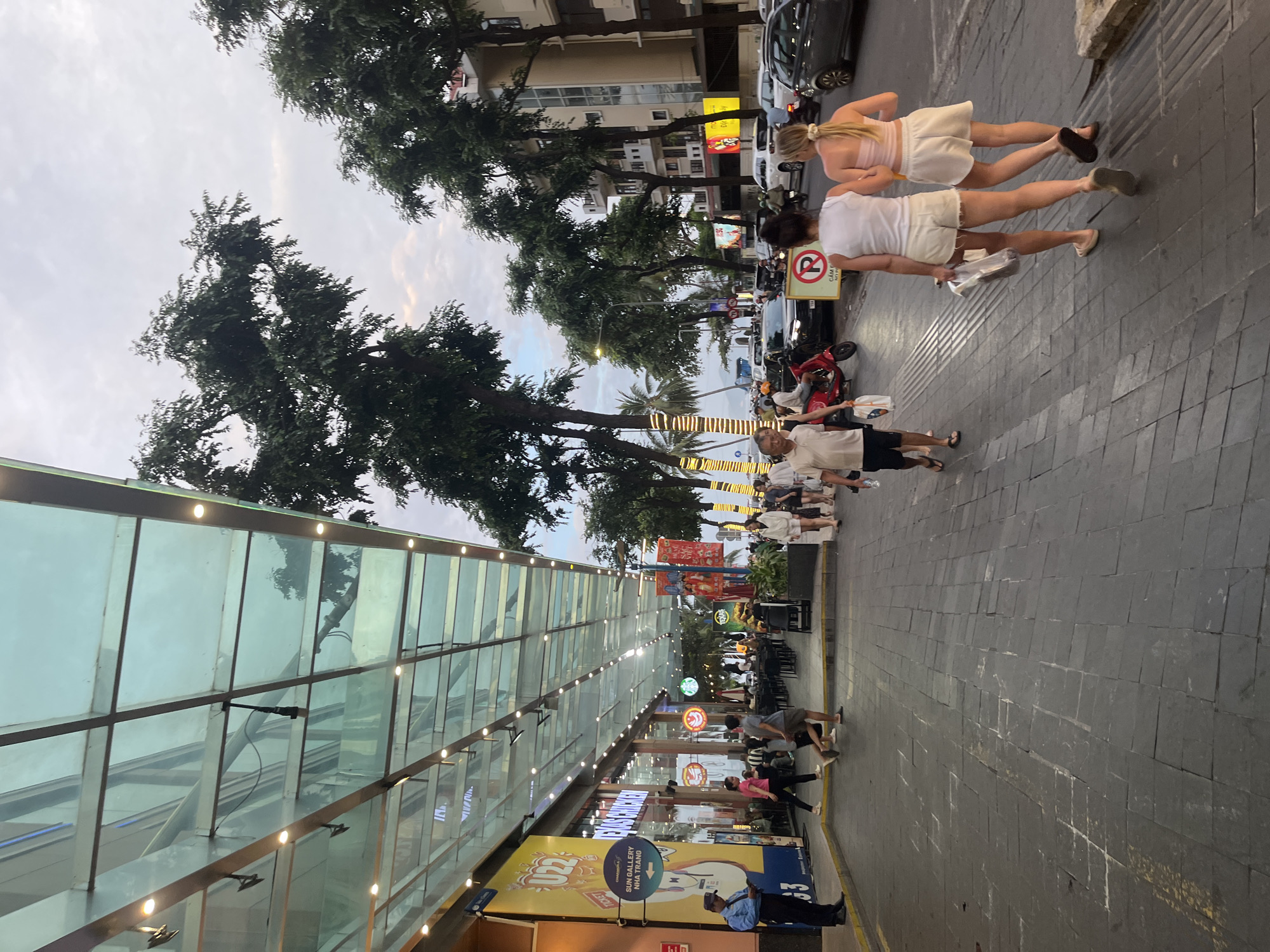 Street scene around Goldcoast Shopping Mall, Nha Trang