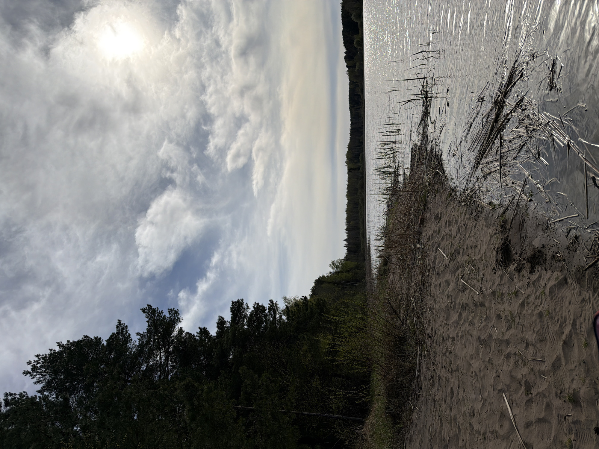 Afternoon fishing session on Kama River in Chaikovsky