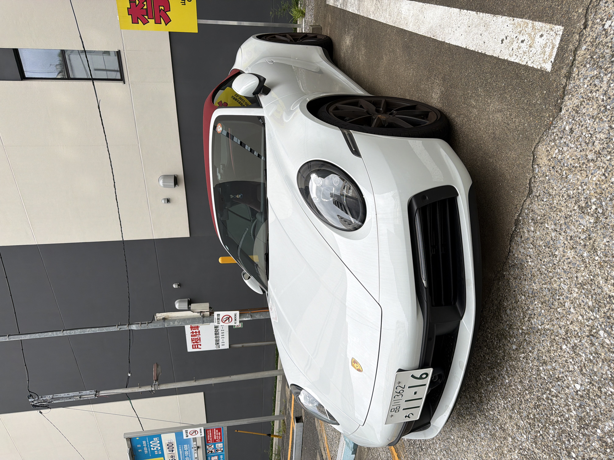 Evening street scenes documented in Chuo, Japan