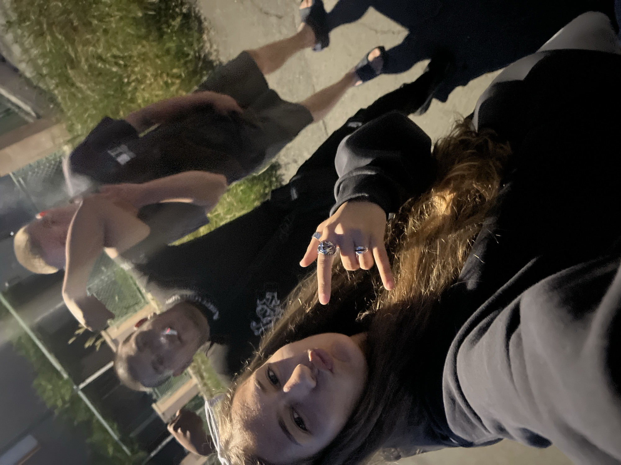 Young people document evening hangout in Debelt, Bulgaria