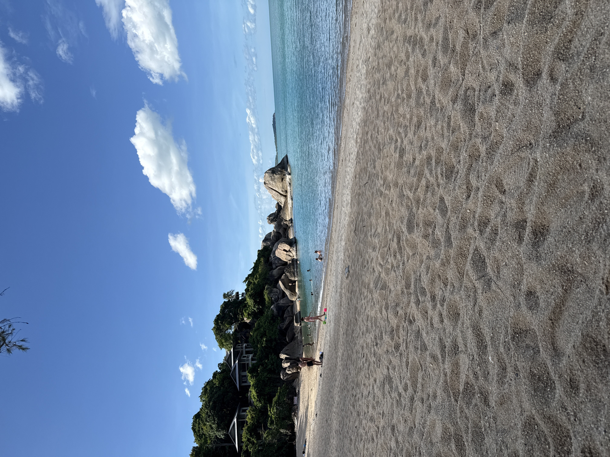 Lazy morning at Coral Cove's beach restaurant on Koh Samui