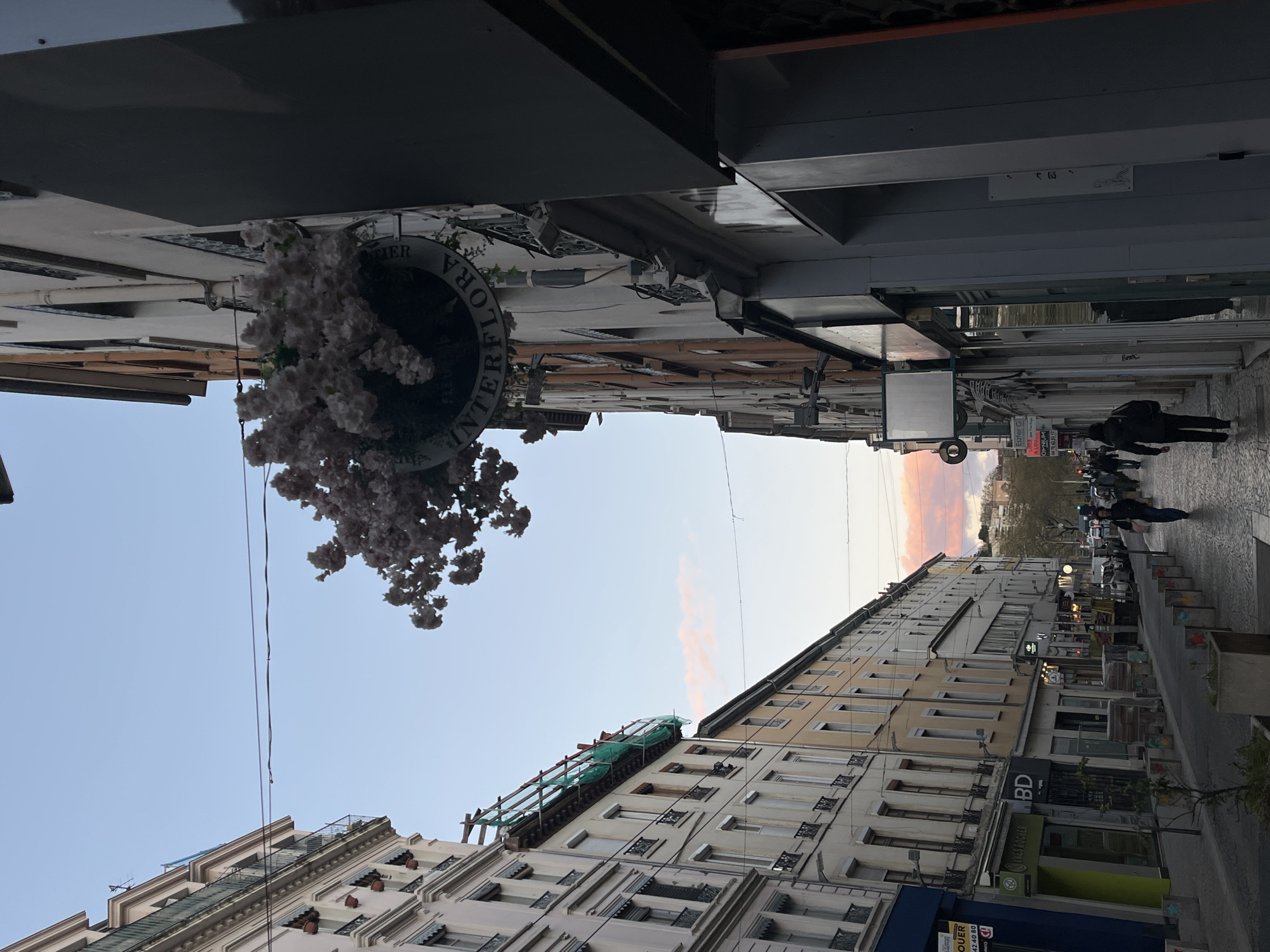 Daily life moments captured in Lyon: street scene and cooking