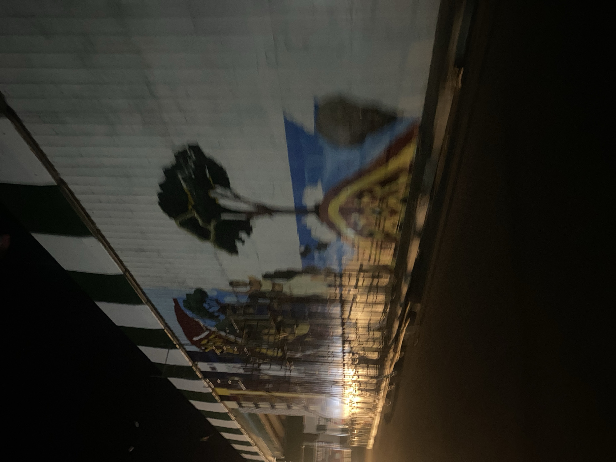 Jalingo night scenes mixed with motivational graphics from a local creator