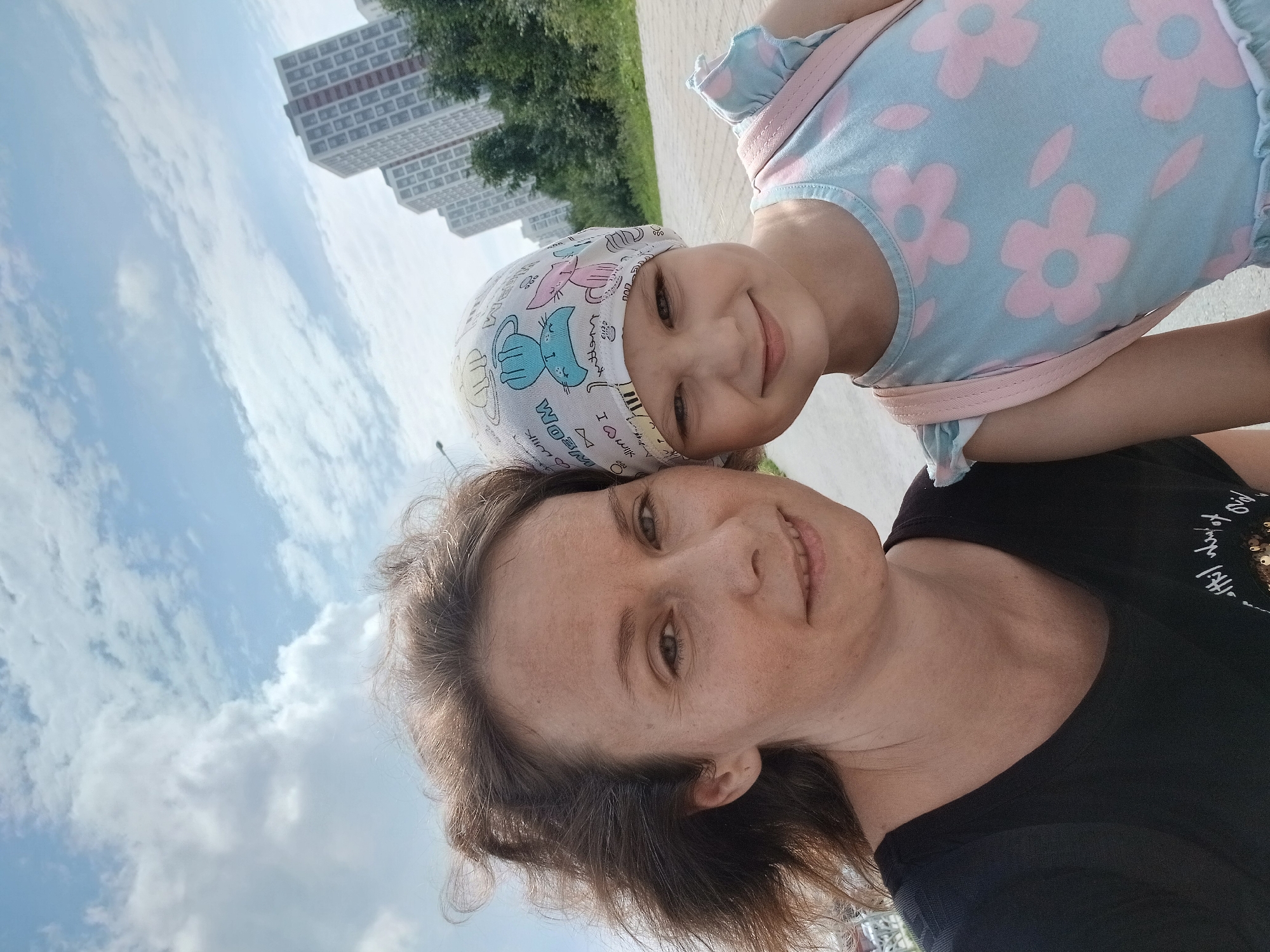 Yekaterinburg street scenes: selfies and sidewalk construction underway