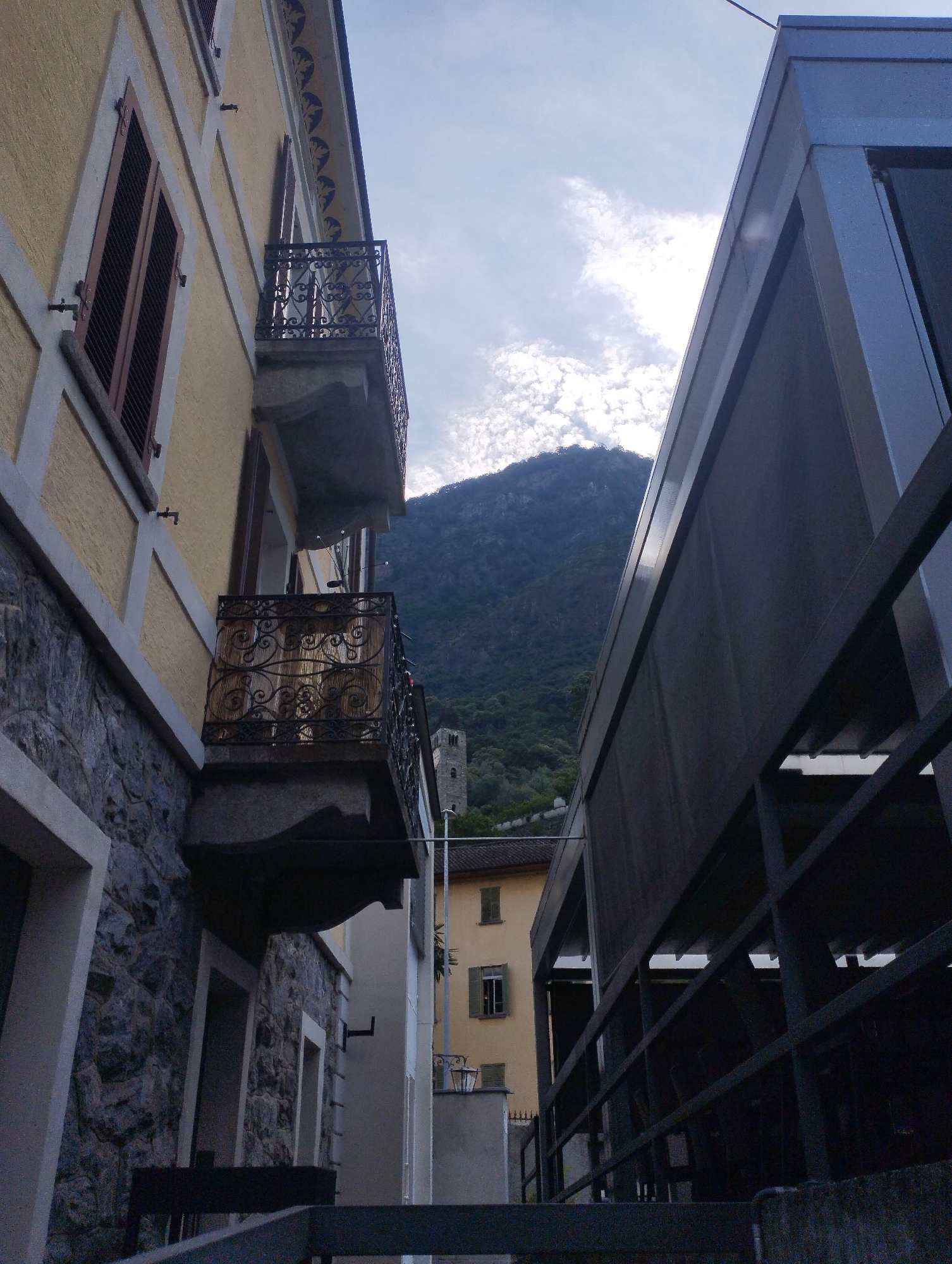 Morning photo walk captures everyday scenes in Biasca, Switzerland