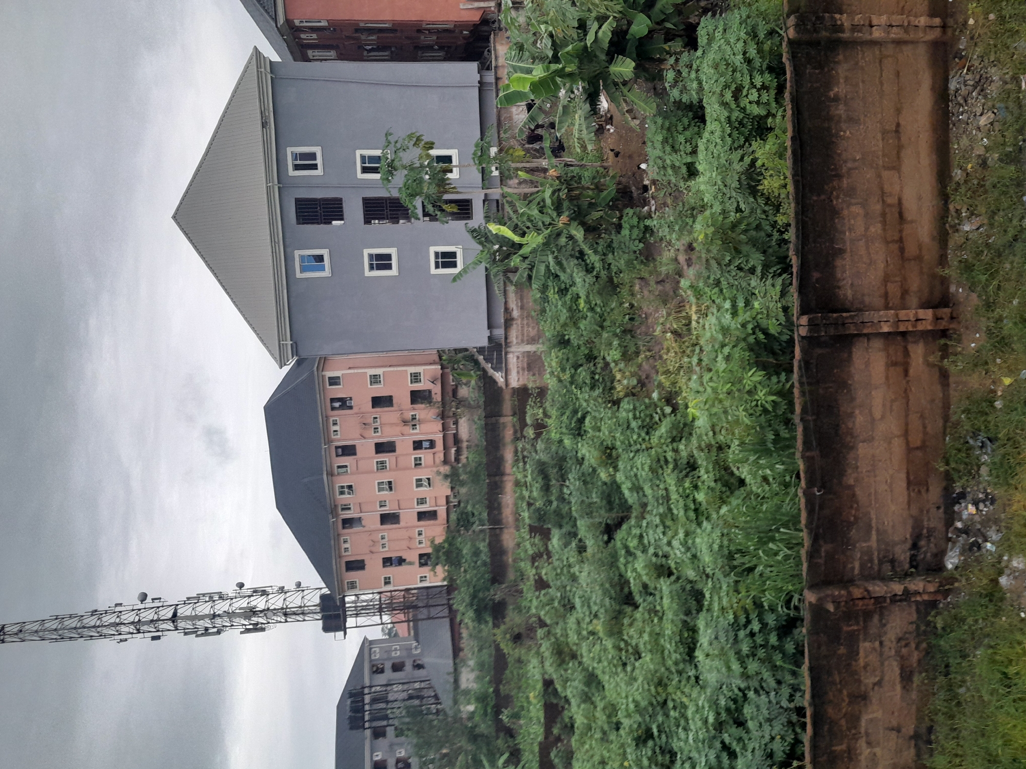 Morning documentation of urban infrastructure in Egbagu, Nigeria