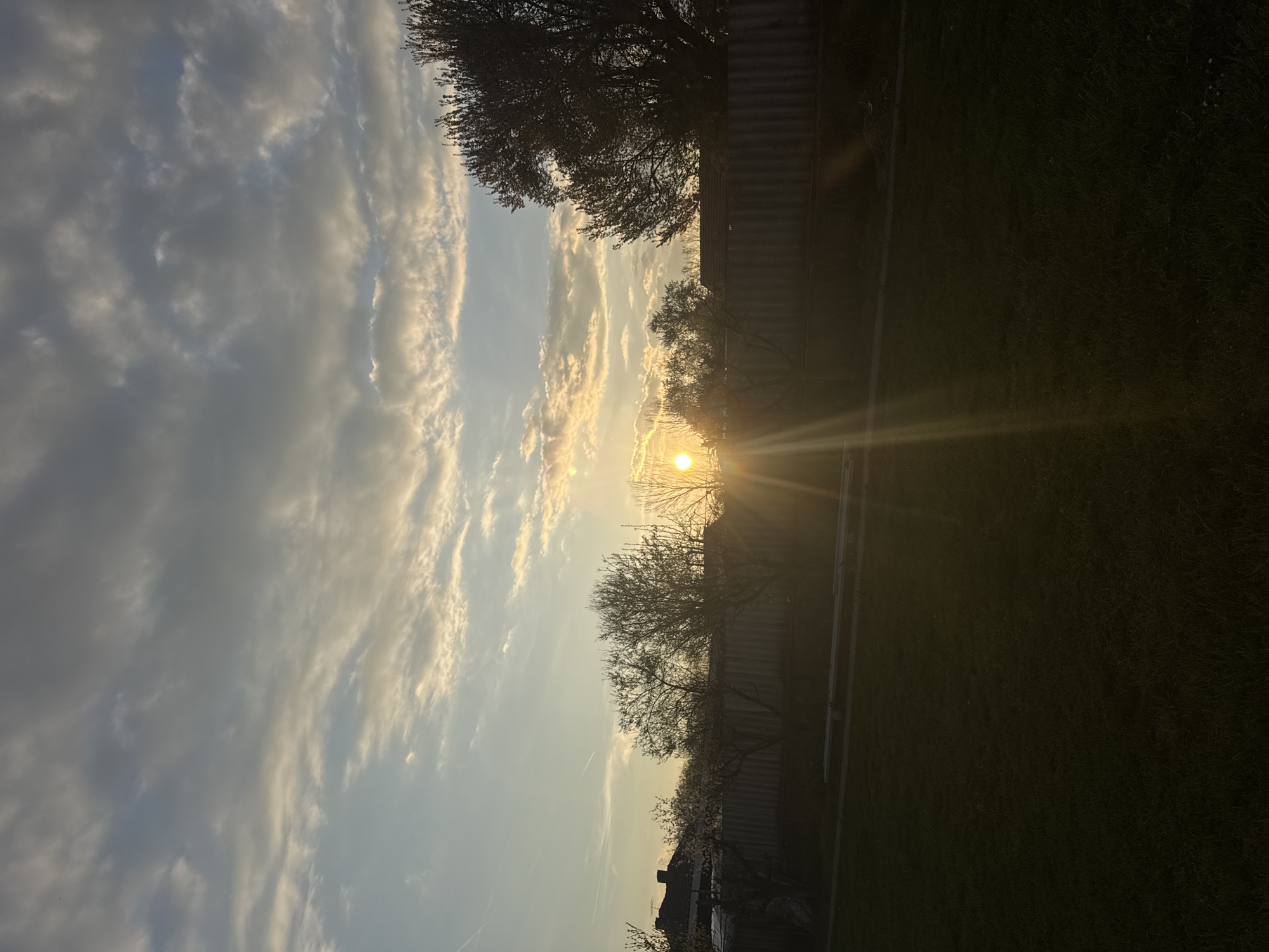 Evening documentation captures rural Bulgaria sunset and personal moments