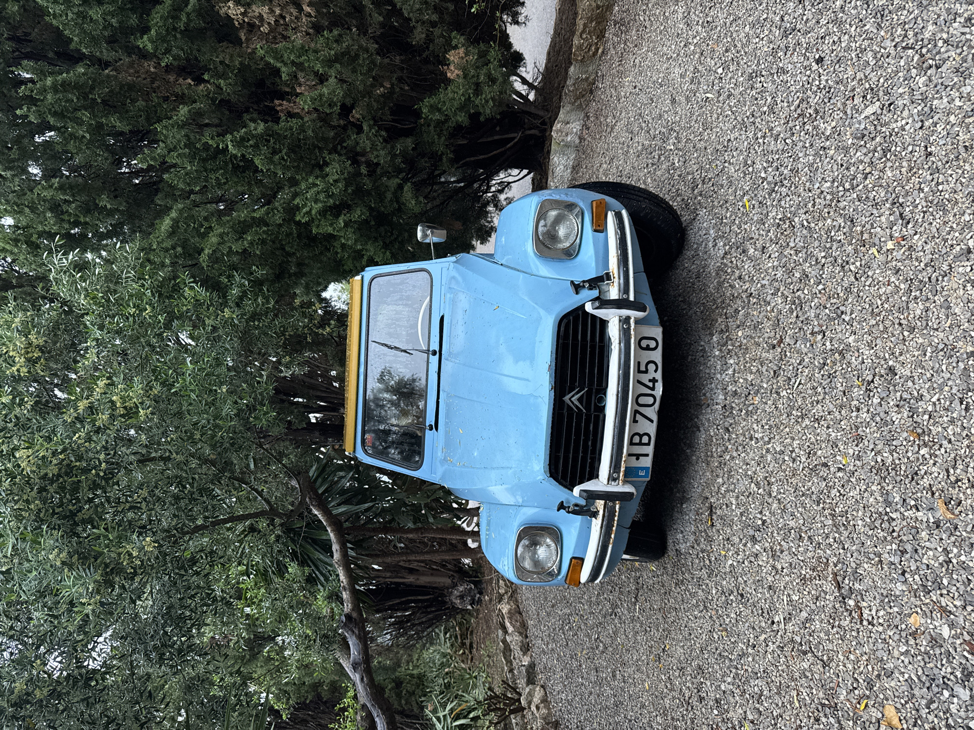 Vintage Citroën spotted multiple times in Pollença, Spain
