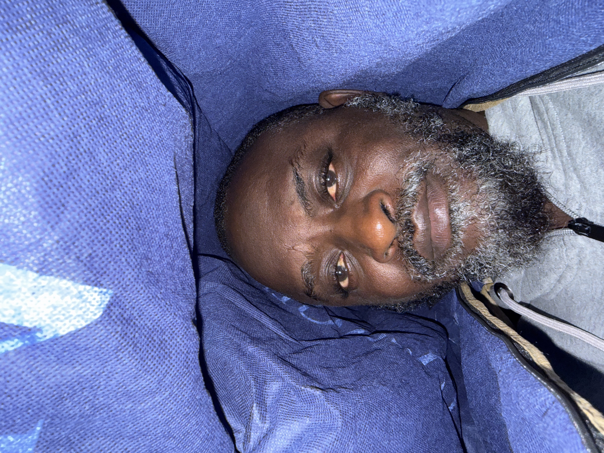 Close-up selfie portrait taken in Ado, Nigeria