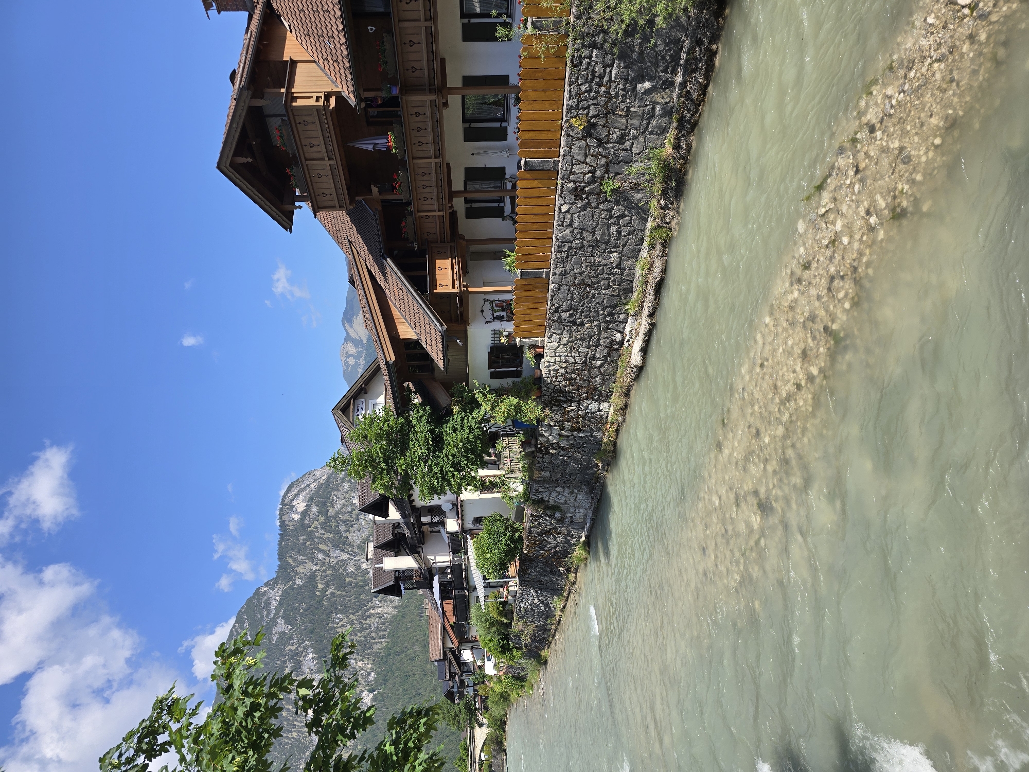 Morning scenes captured in Alpine town Garmisch-Partenkirchen
