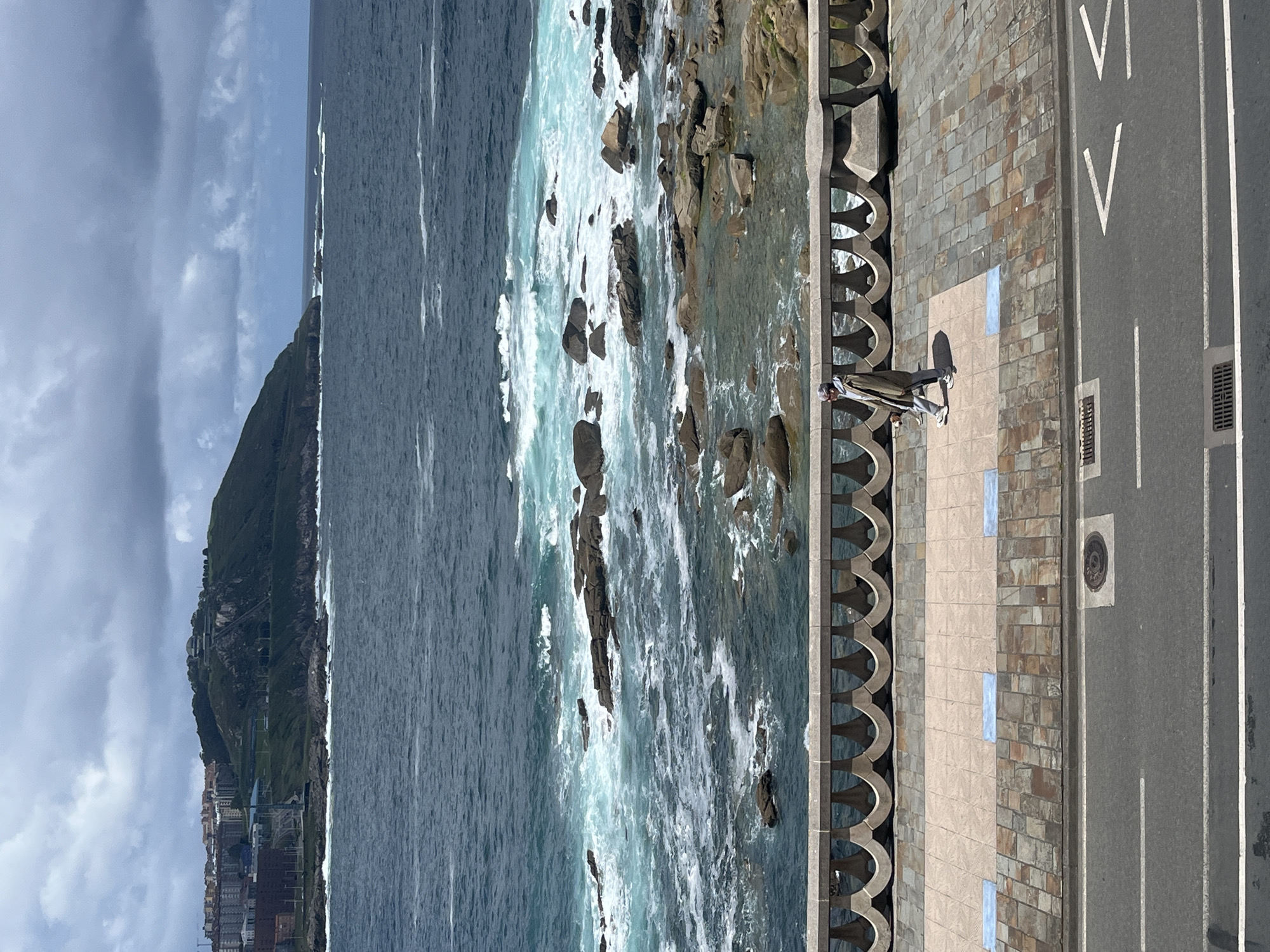 Witness documents A Coruña coastal and urban scenes