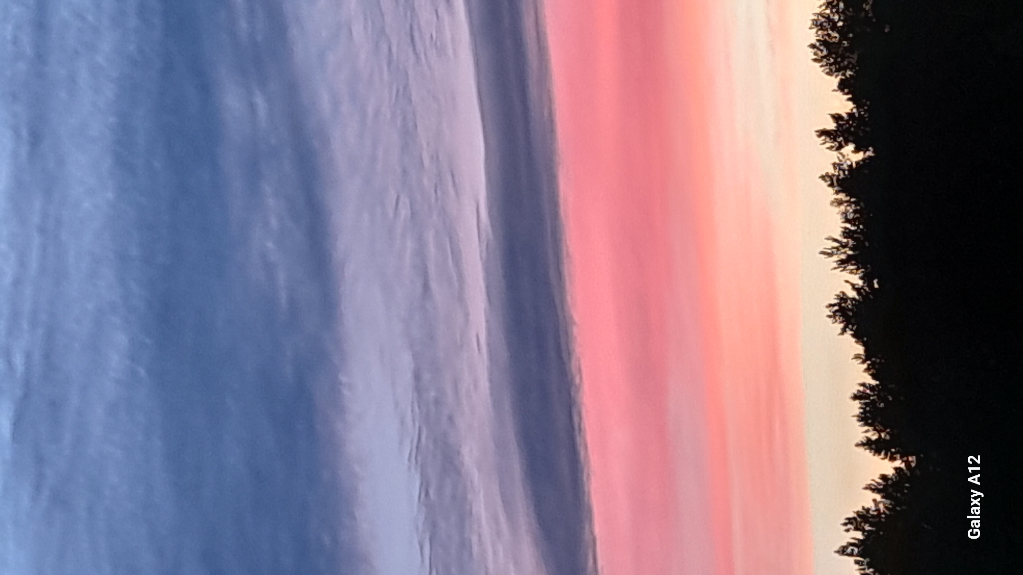 Summer solstice sunset evening in Марковский, Russia