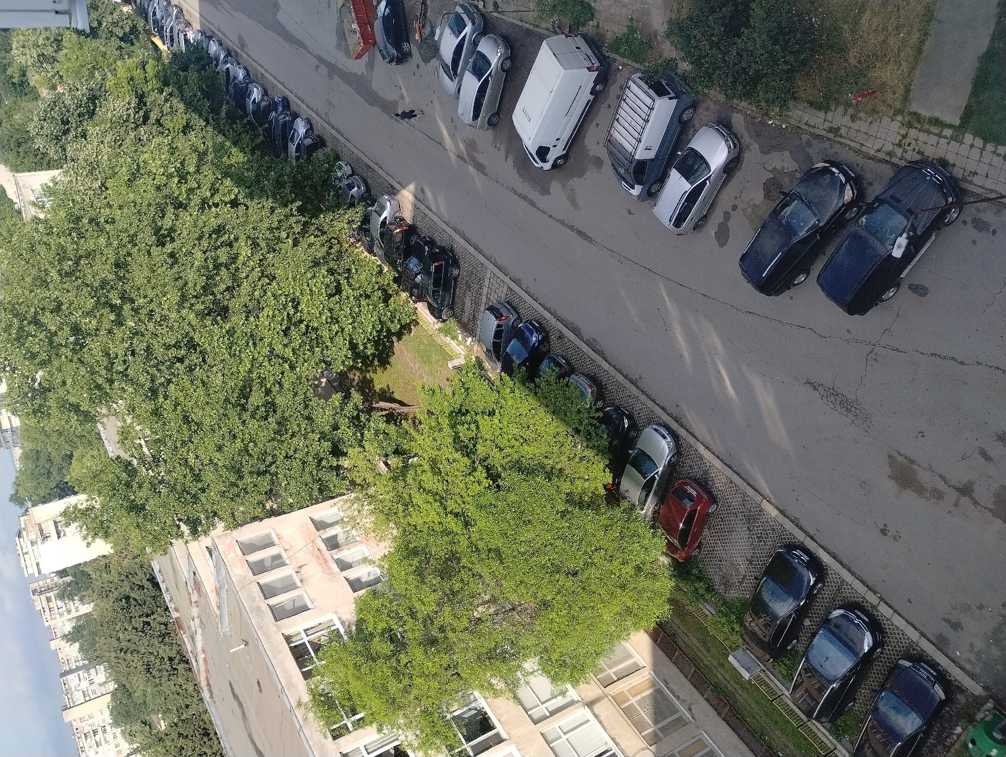 Morning documentation of urban life in Yambol, Bulgaria