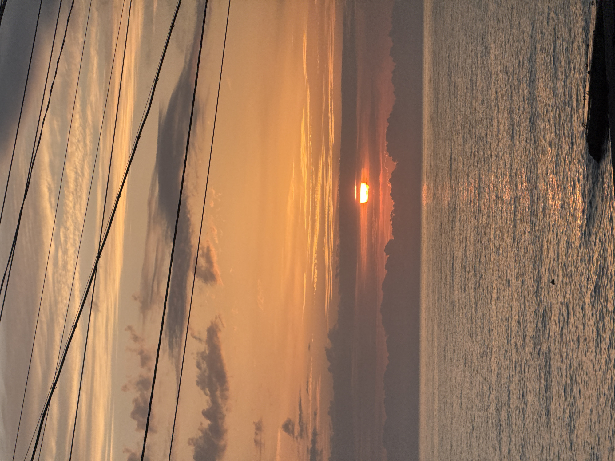 Sunset over Black Sea observed from multiple locations in Sochi