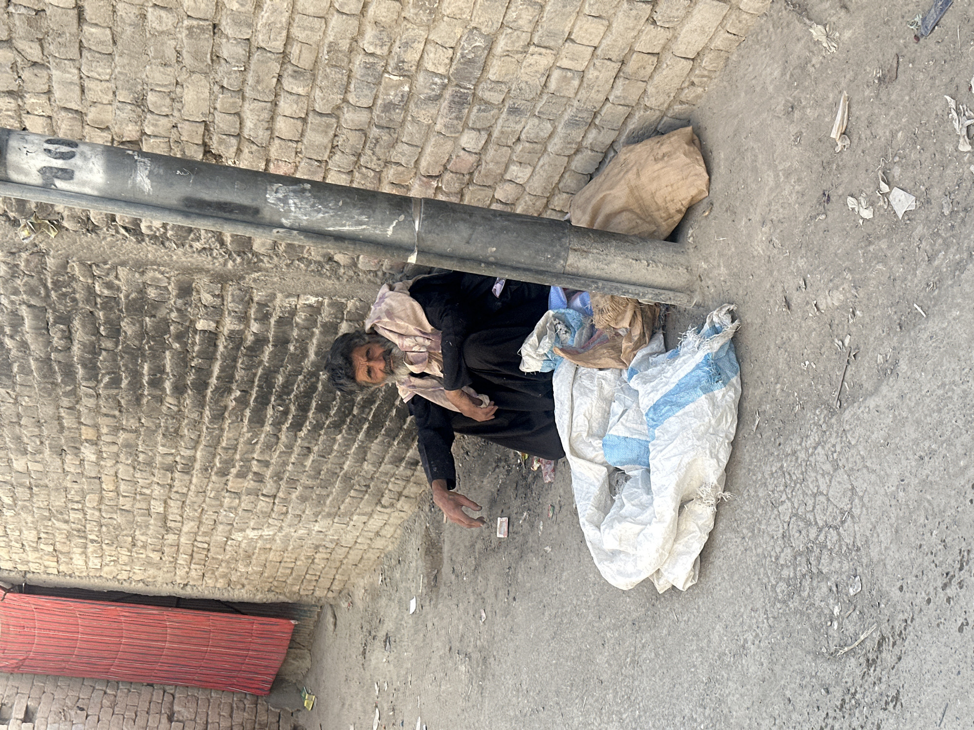 Street scenes observed in Quetta showing man, group of girls