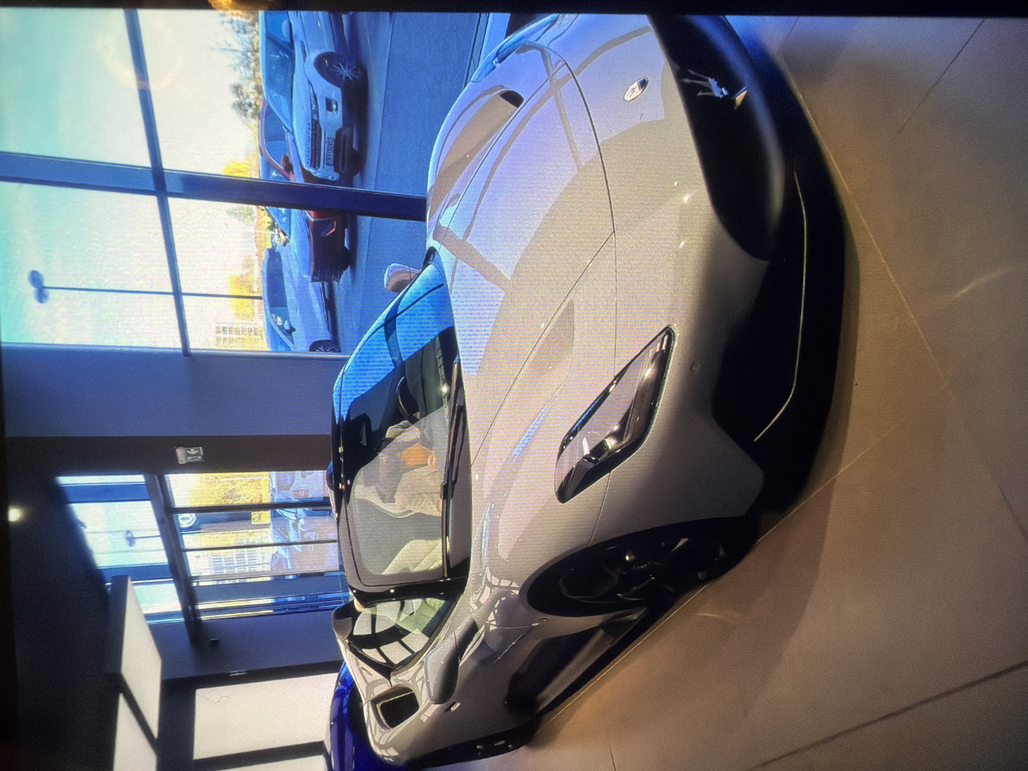 Luxury sports cars displayed at Sofia showroom
