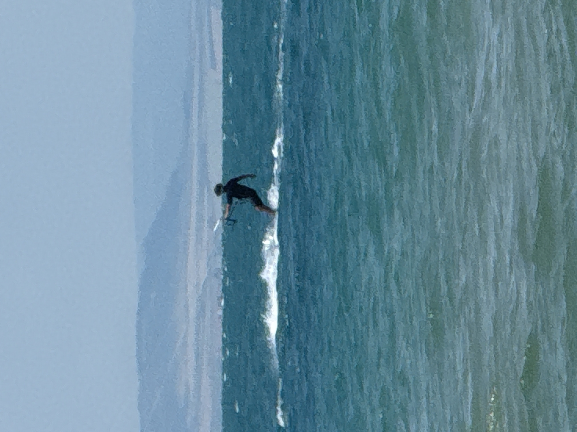 Kitesurfing and beach scenes on a Sozopol morning