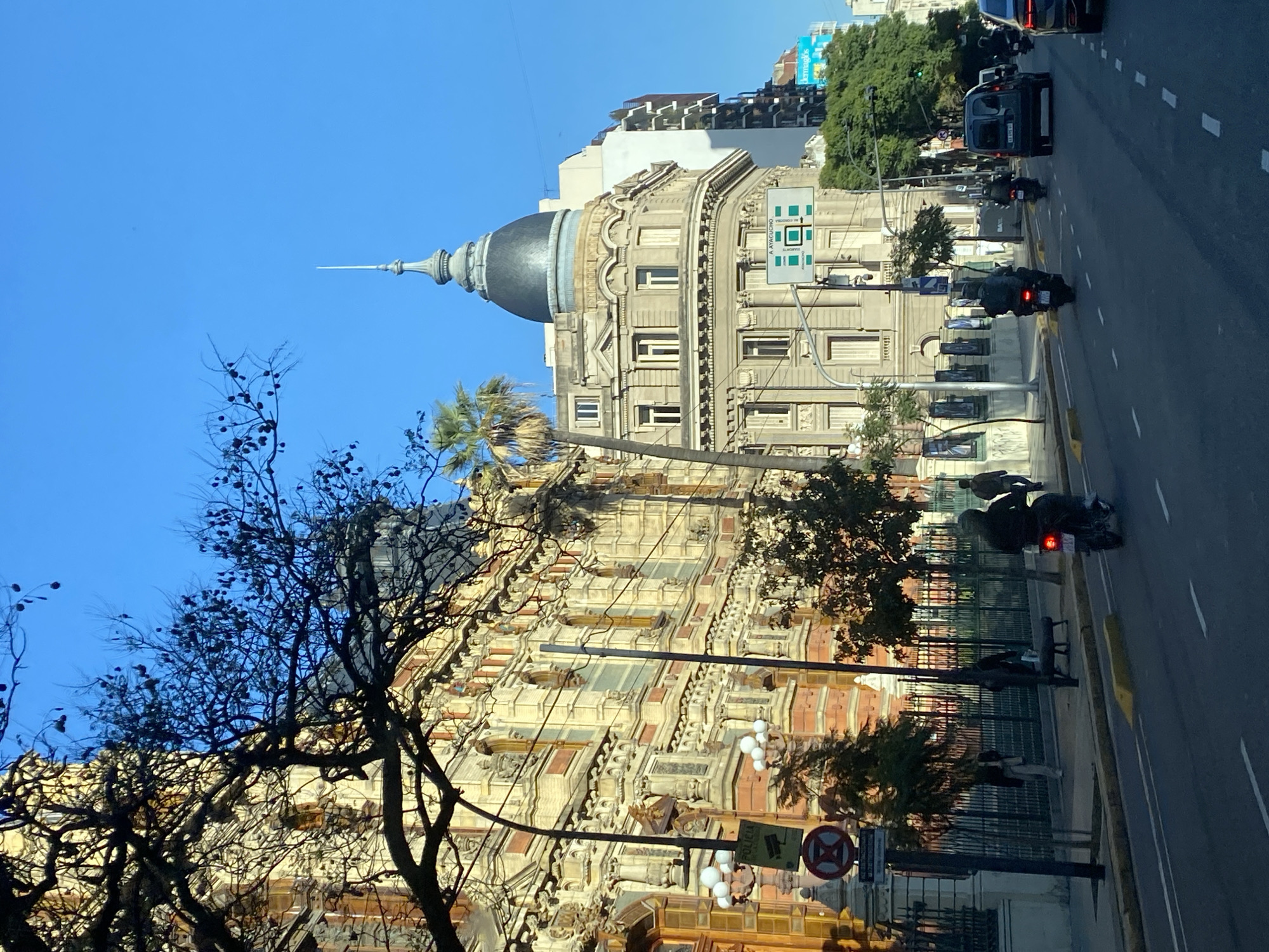Street architecture documented near Universidad Del Salvador, Buenos Aires