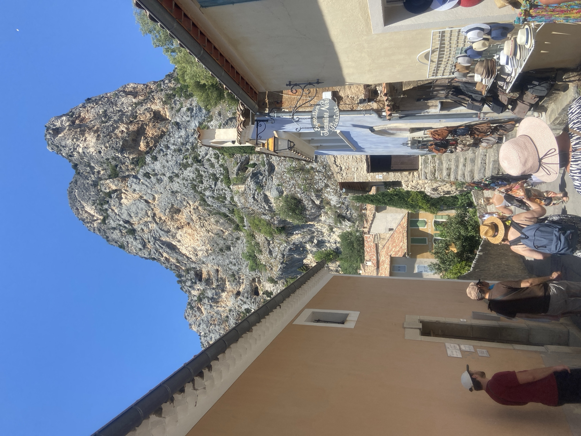 Exploring a sun-drenched hilltop village carved into the cliffs
