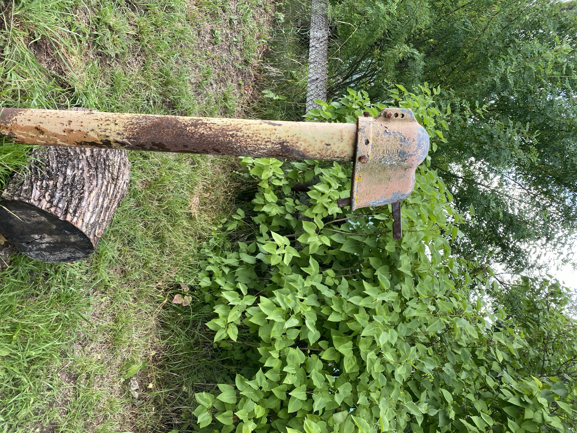 Aging water infrastructure in a quiet rural landscape