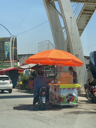 Morning street life captured in Kandahar, Afghanistan