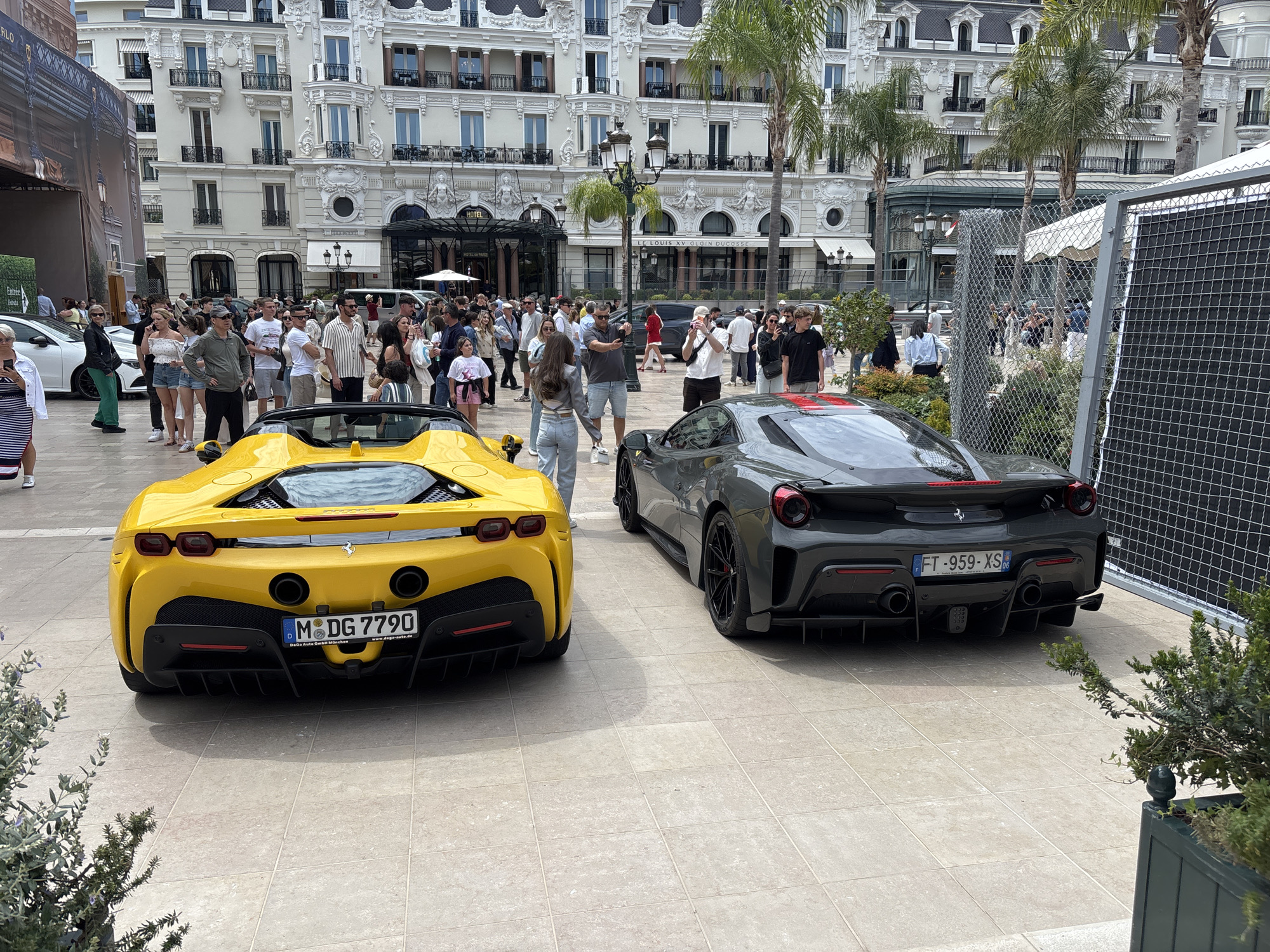 Luxury cars and fine dining documented in Monaco