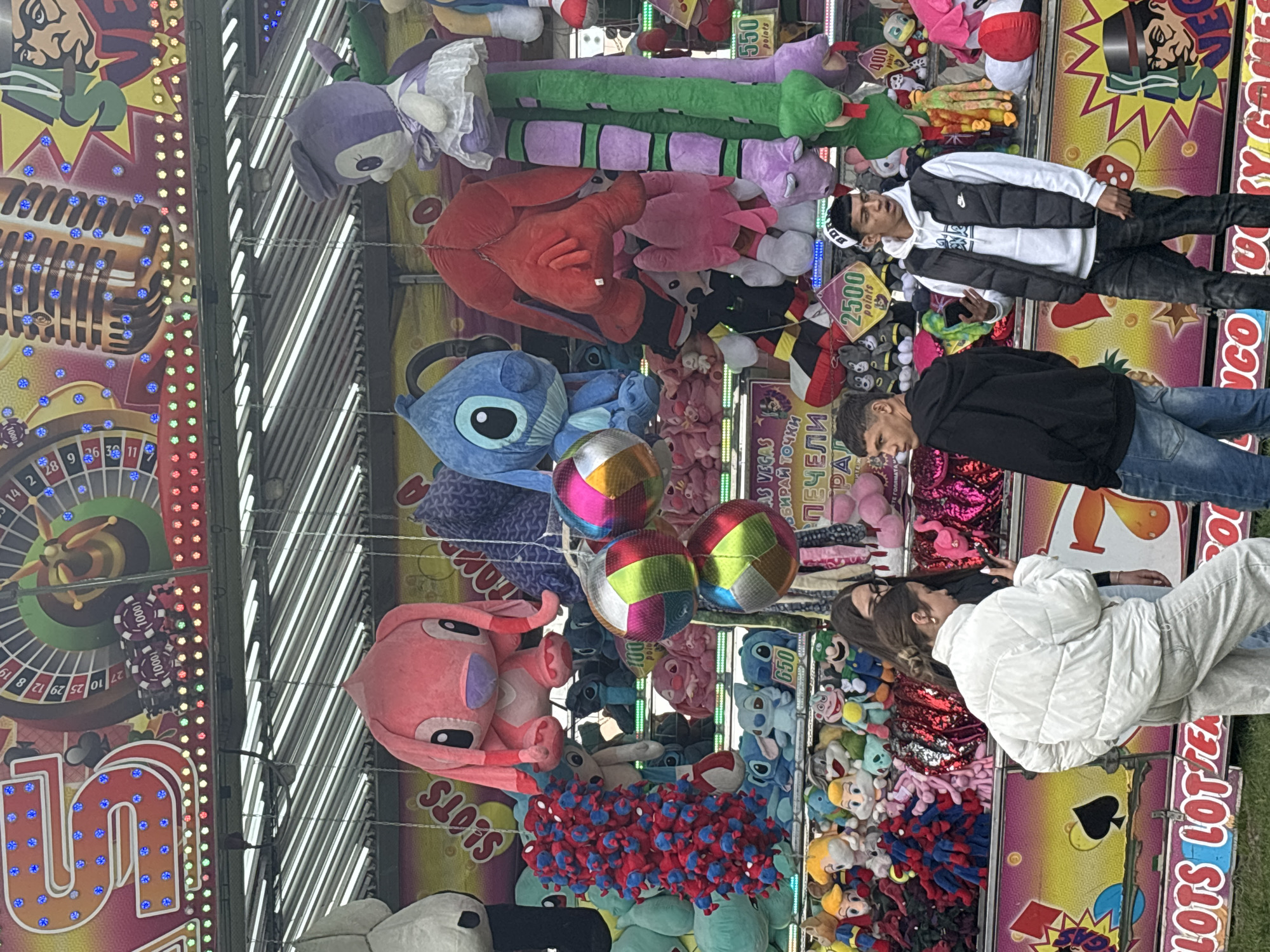 Outdoor carnival operates in Sofia with rides and games