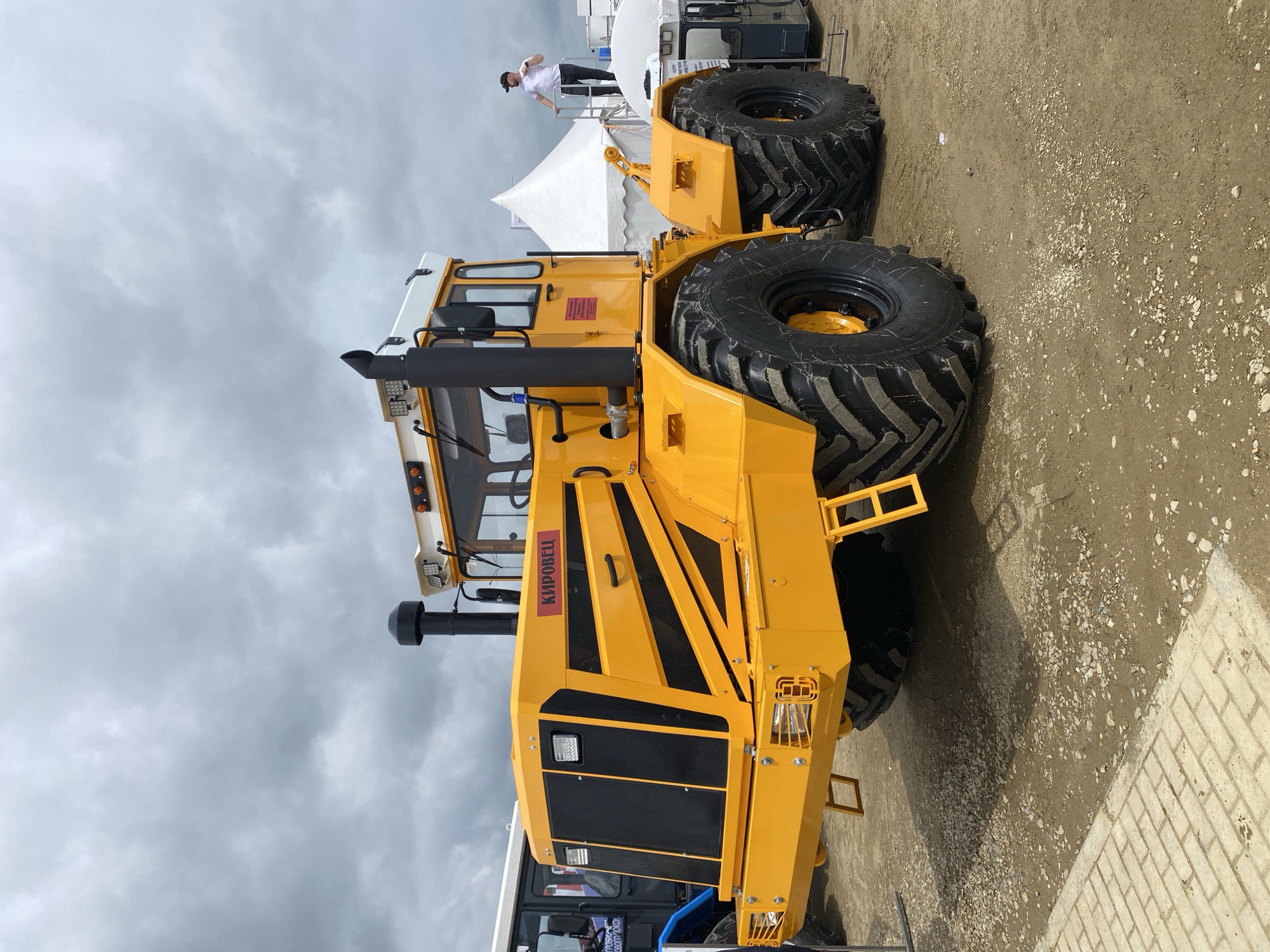 Agricultural machinery exhibition held in Voronezhskaya, Russia