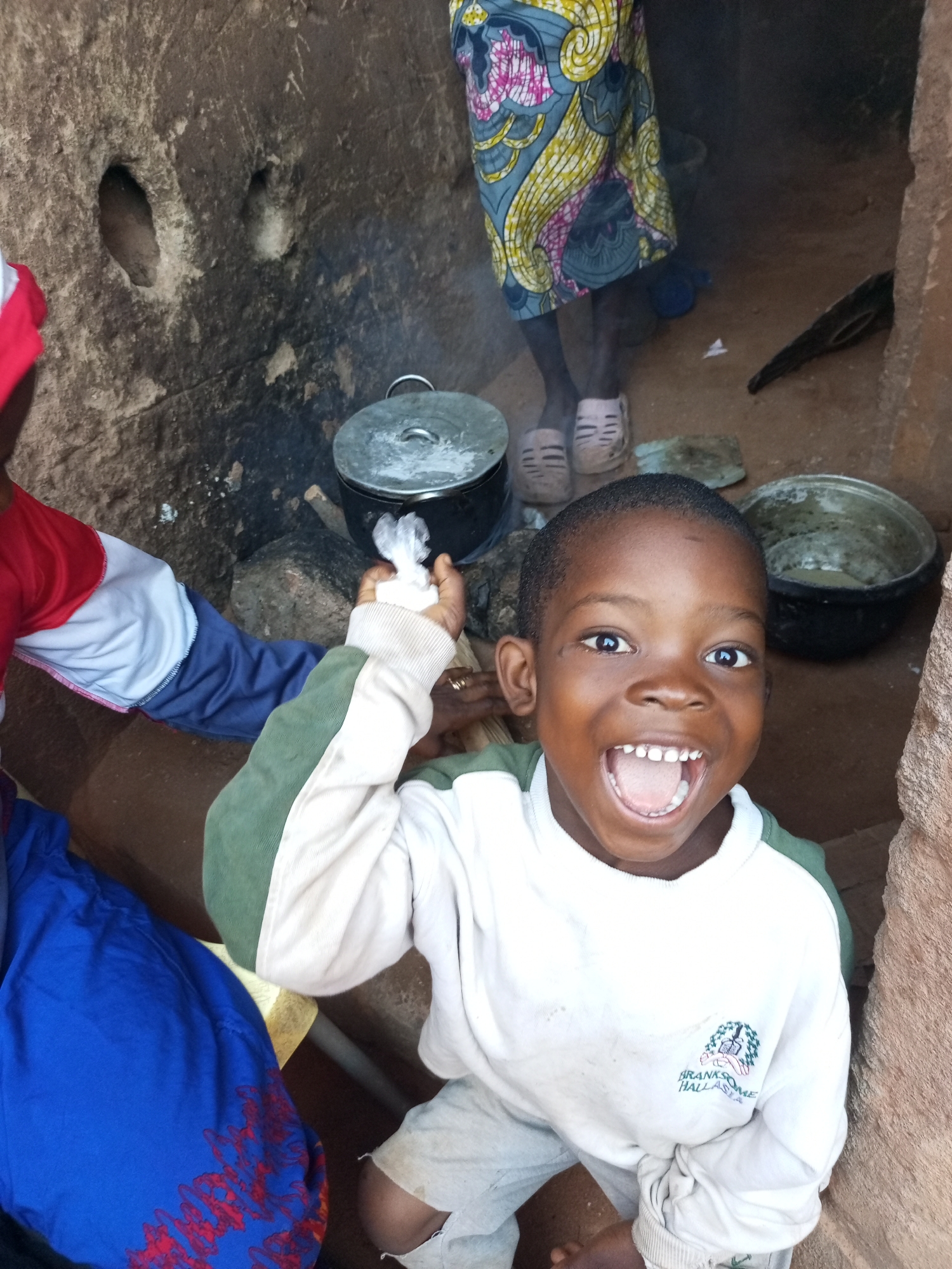 Everyday moments around a homestead in Tempure, Nigeria