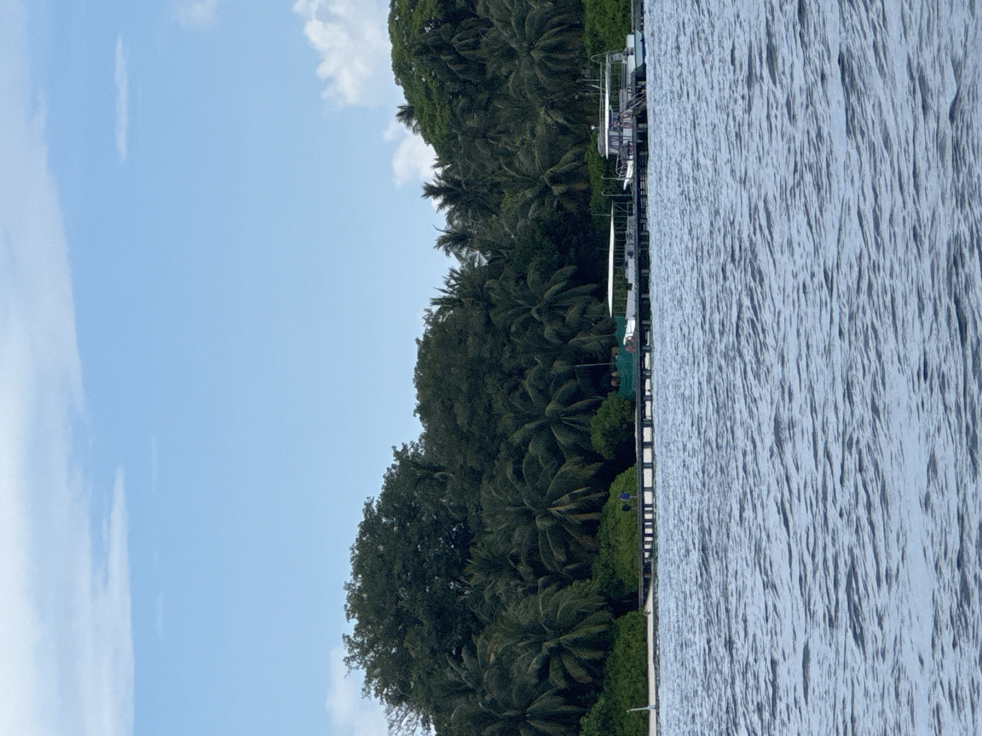 Boat passenger documents Rasdhoo island approach in Maldives