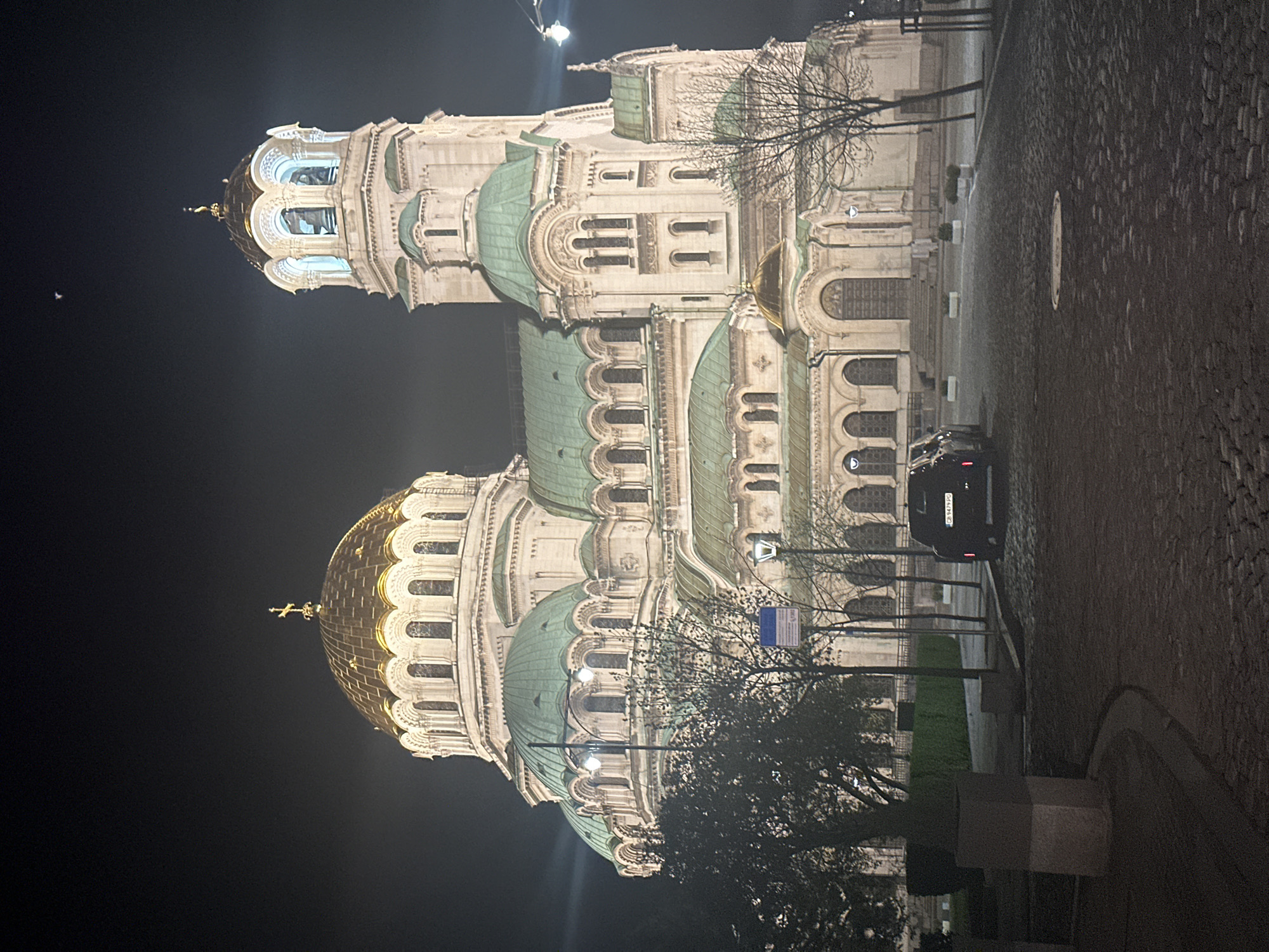 Tourist captures Sofia landmarks and street scenes in brief walkabout