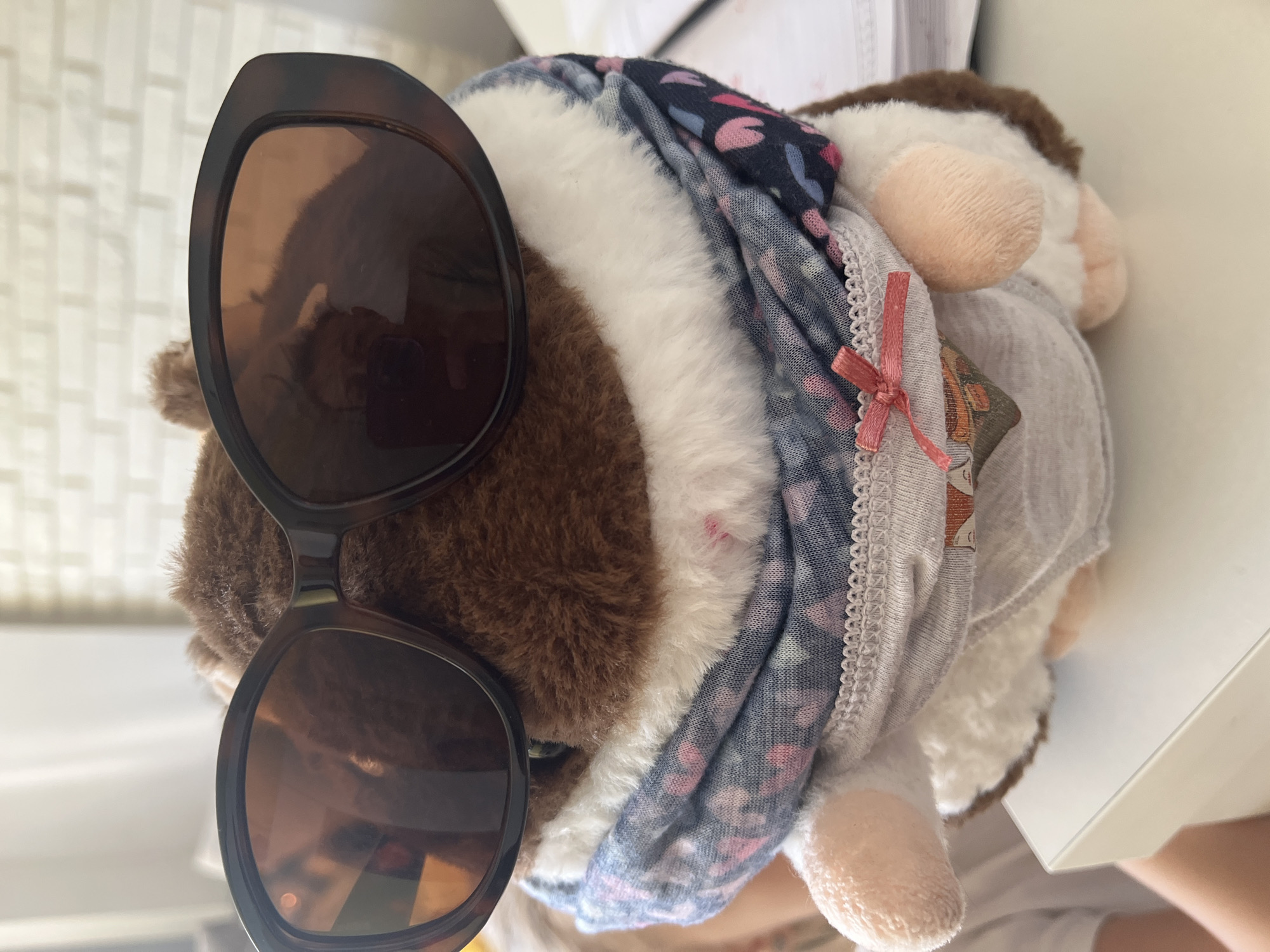 Stuffed Animals Stage Whimsical Writing Session with Notebooks