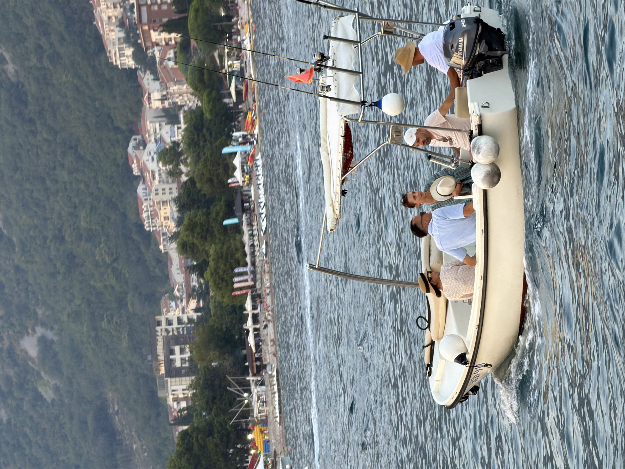 Boats, selfies, and sunset at Budva's marina