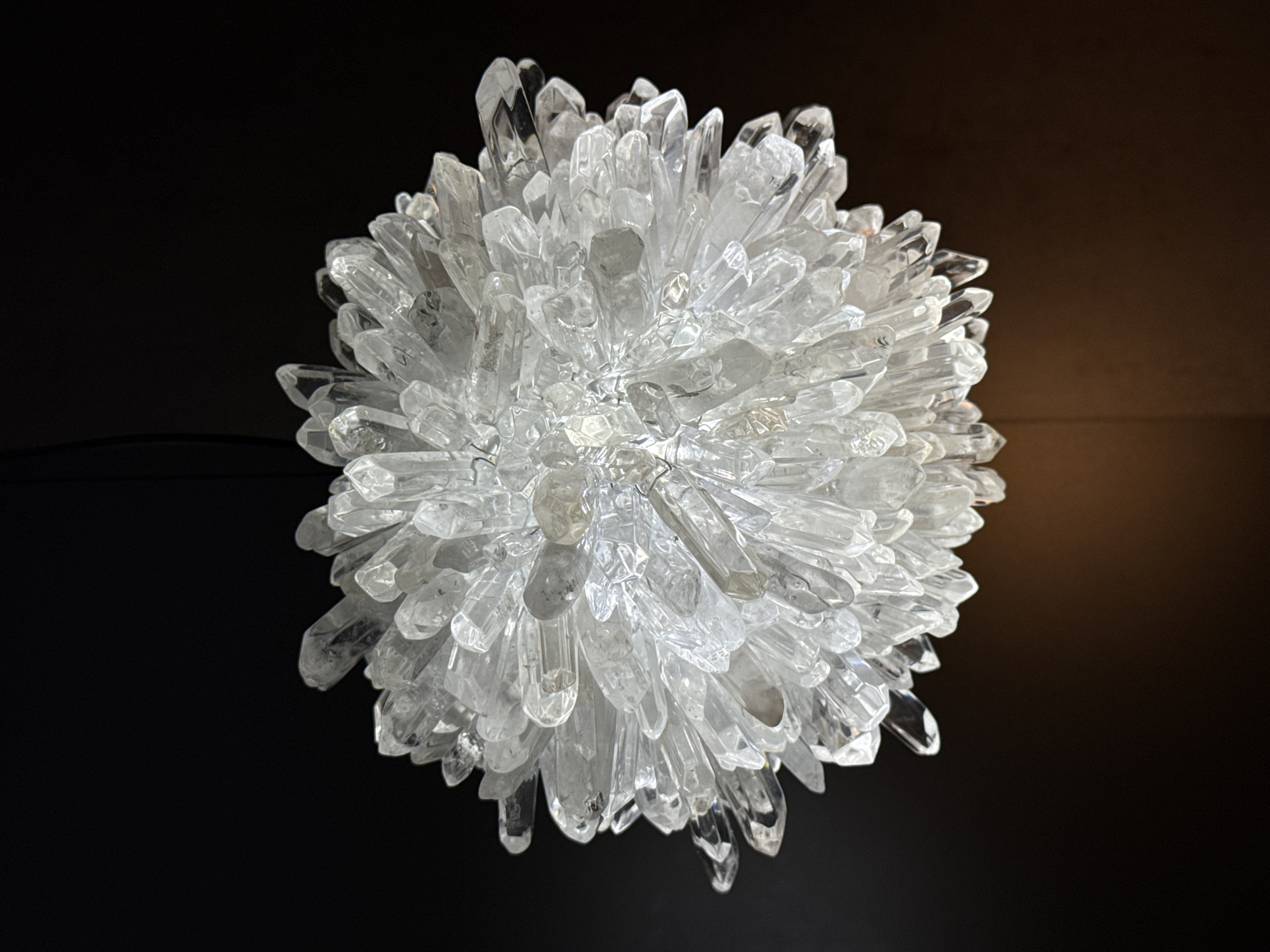 Modern lighting showroom documented in Krasnoyarsk, Russia