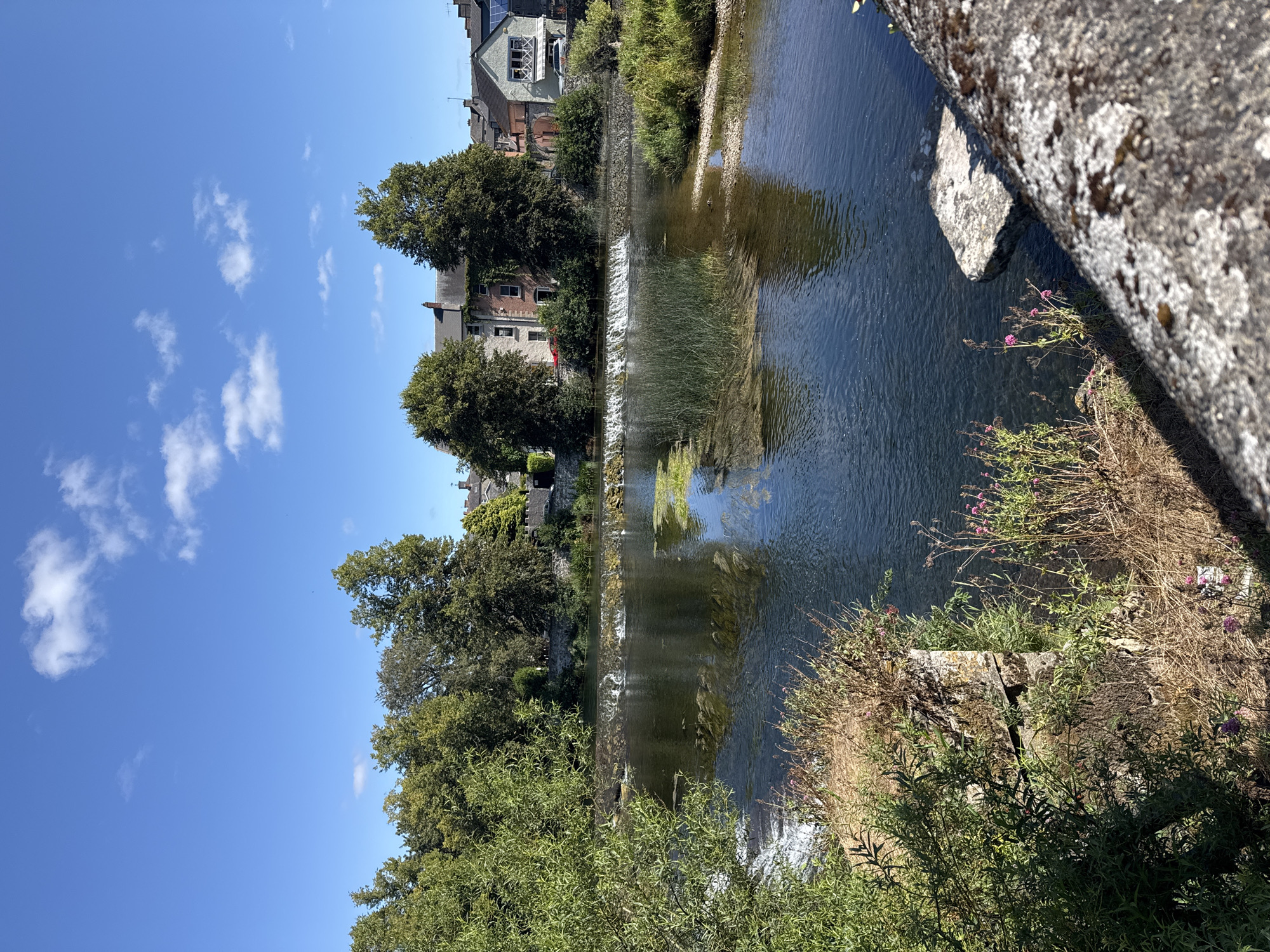 Sunny afternoon along the river and streets of Cahir