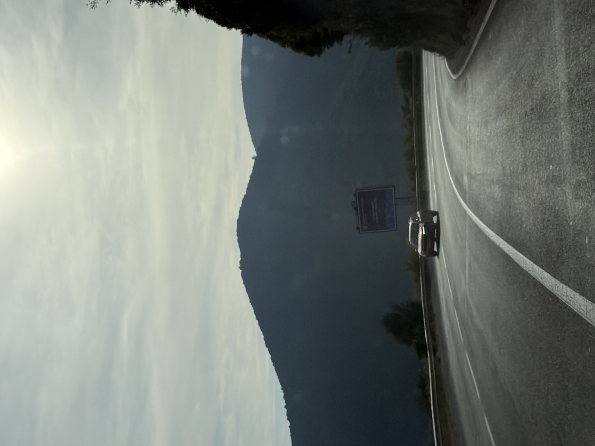 Mountain highway documented in Prijevor, Montenegro during daylight hours