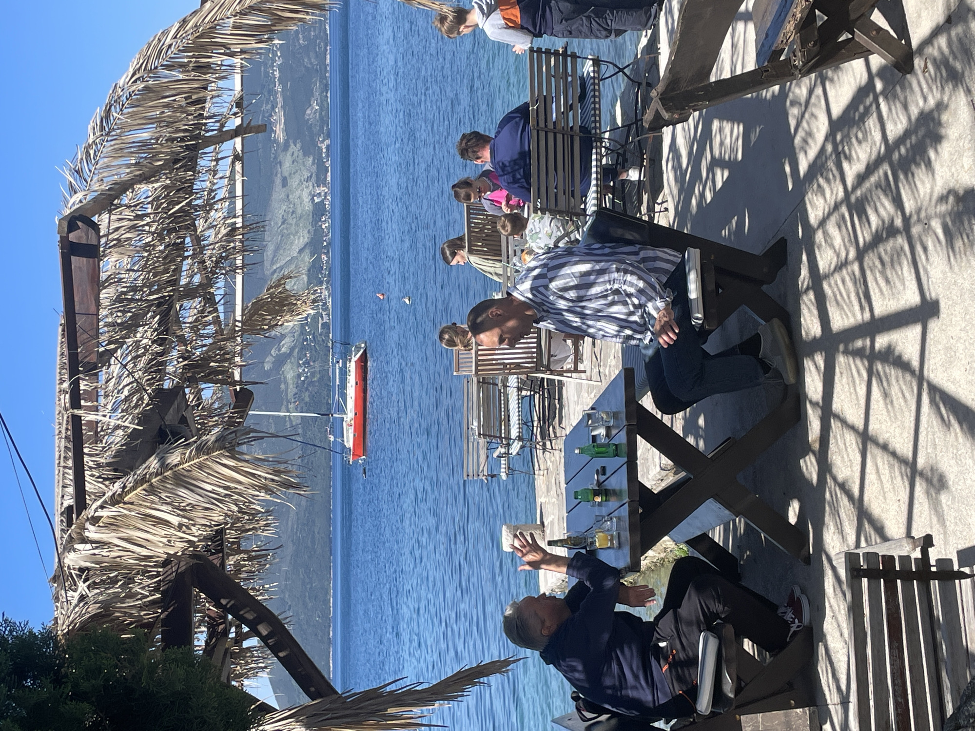 Morning scenes captured in coastal Kumbor, Montenegro