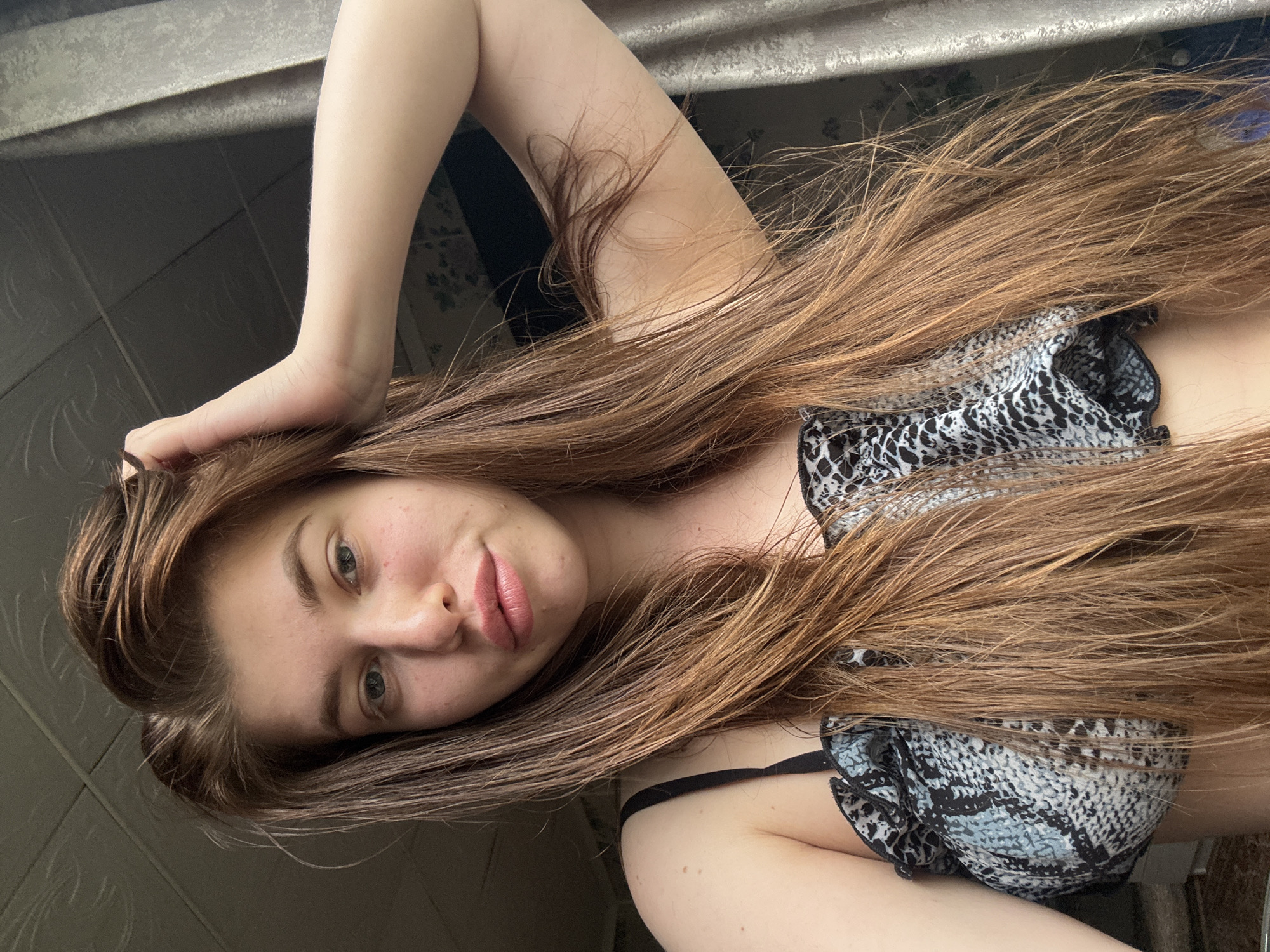Quiet morning moments captured in Russian home