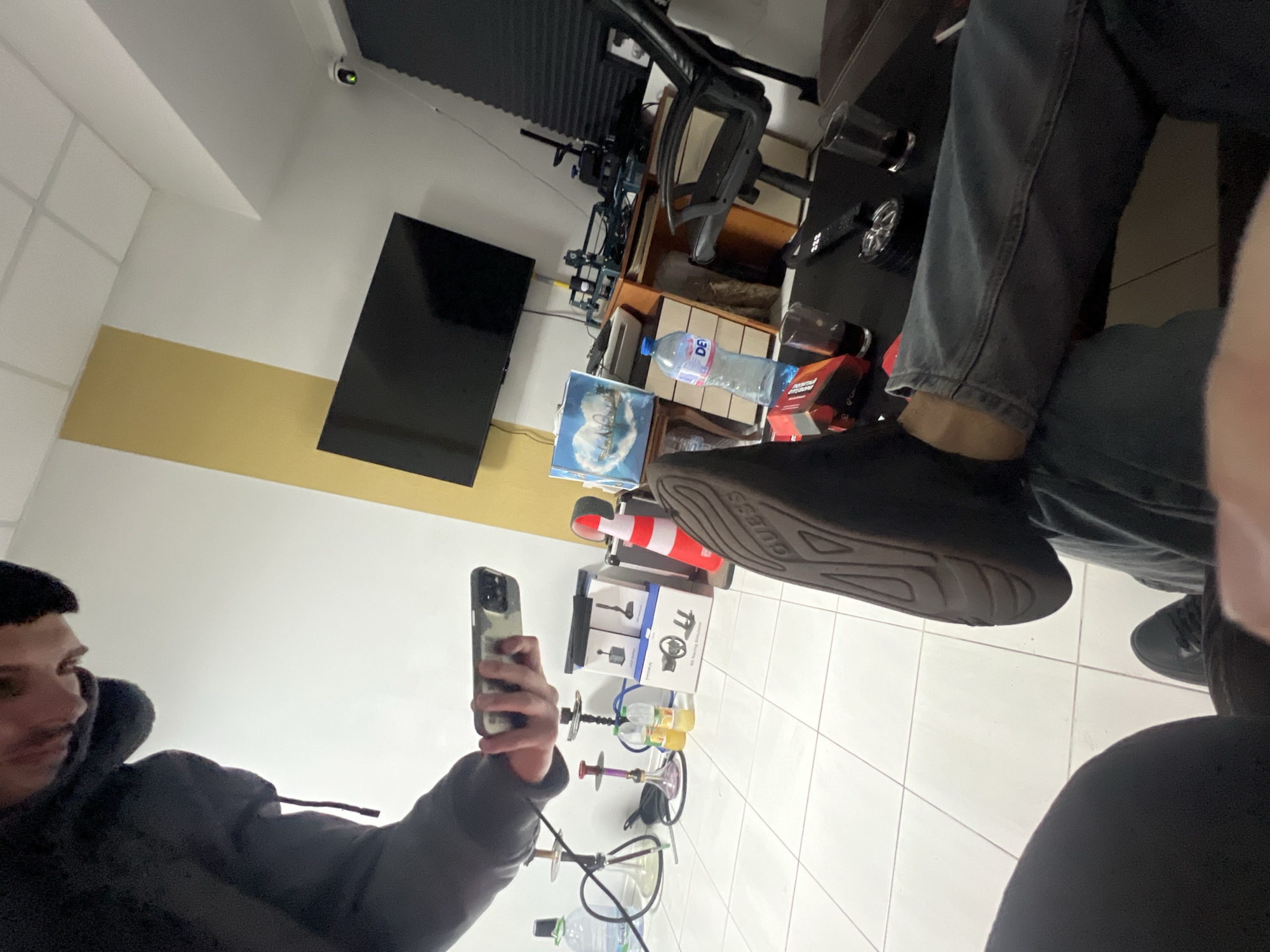 Indoor documentation session captured in Sofia office space
