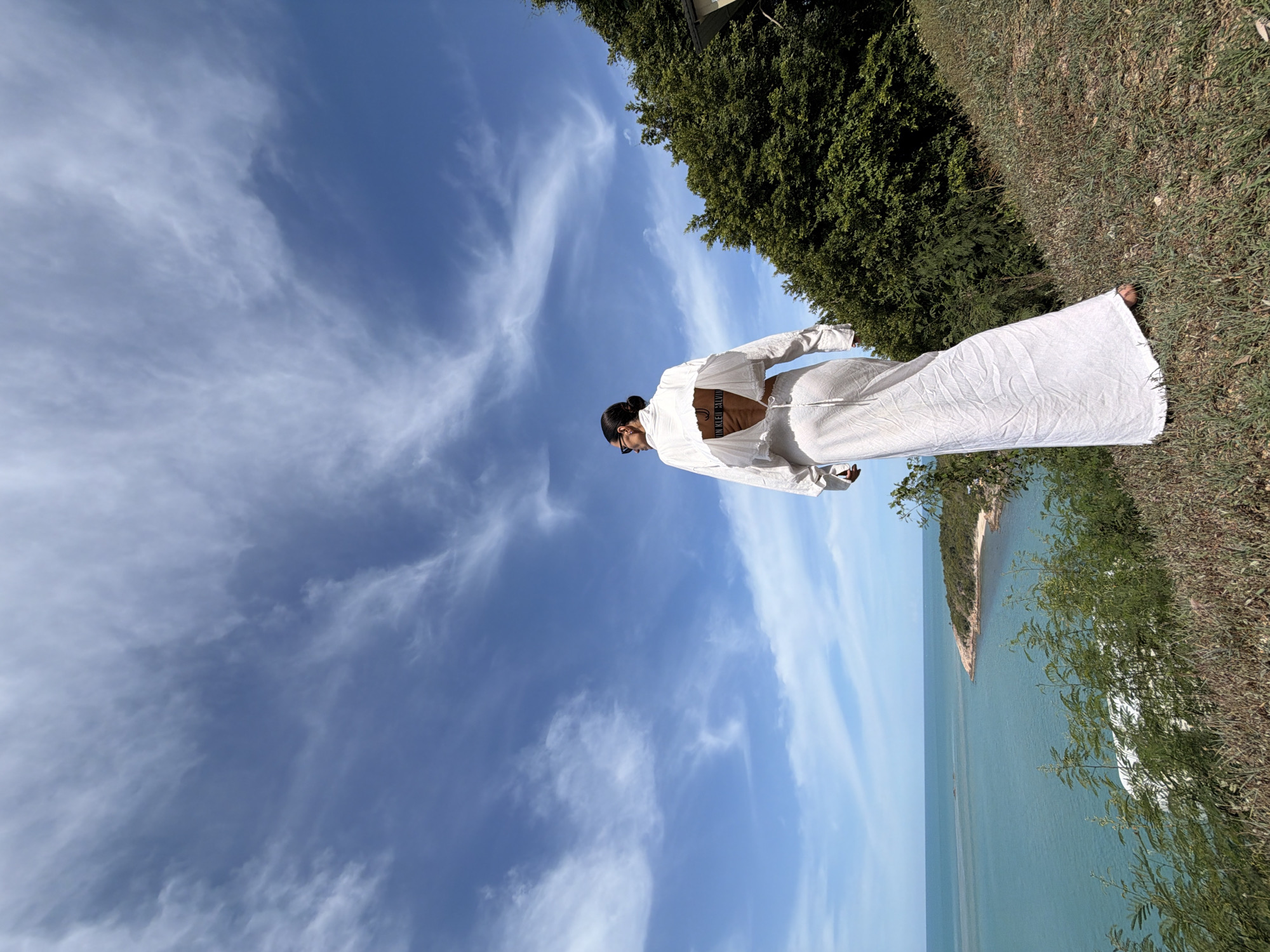 Clifftop views over Ko Samui's turquoise coastline