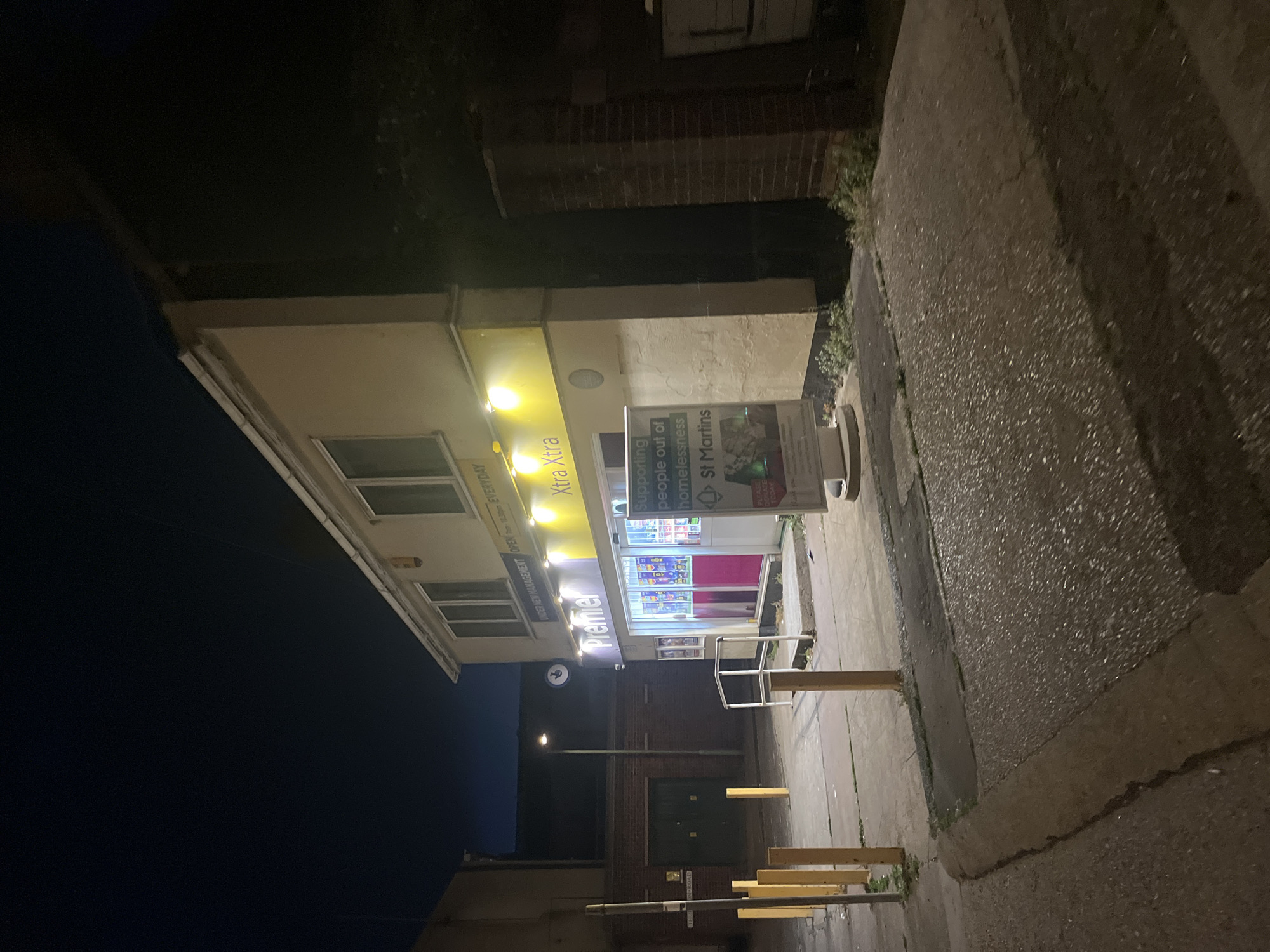 Nighttime street documentation captured across East Suffolk residential areas