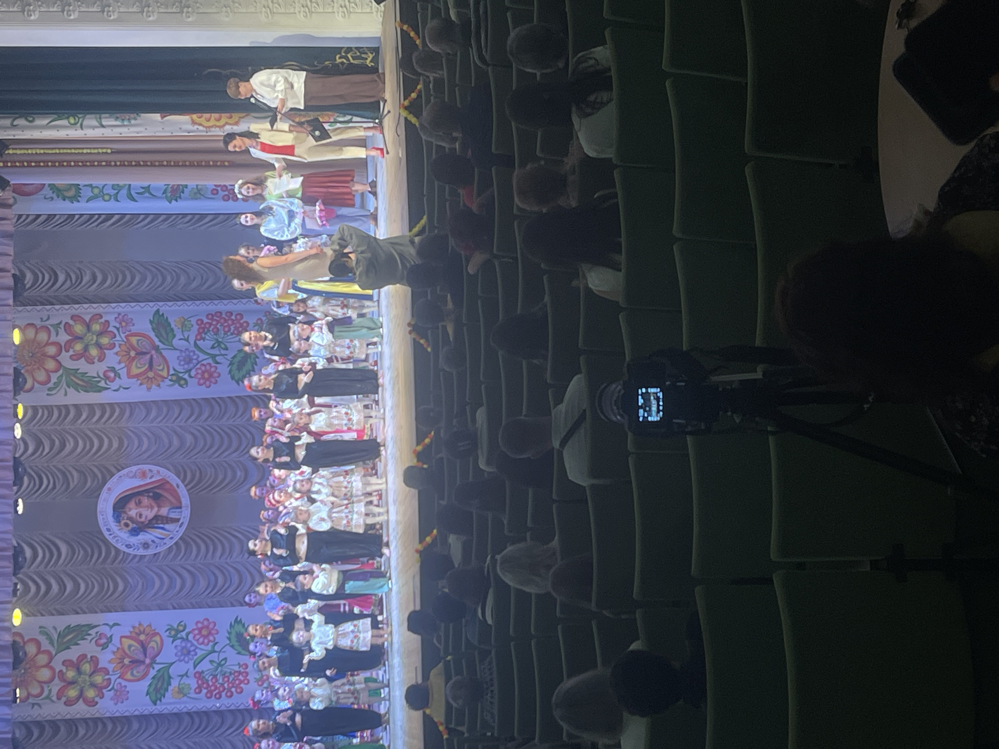 Traditional Ukrainian folk performance held in Horbanivka cultural center