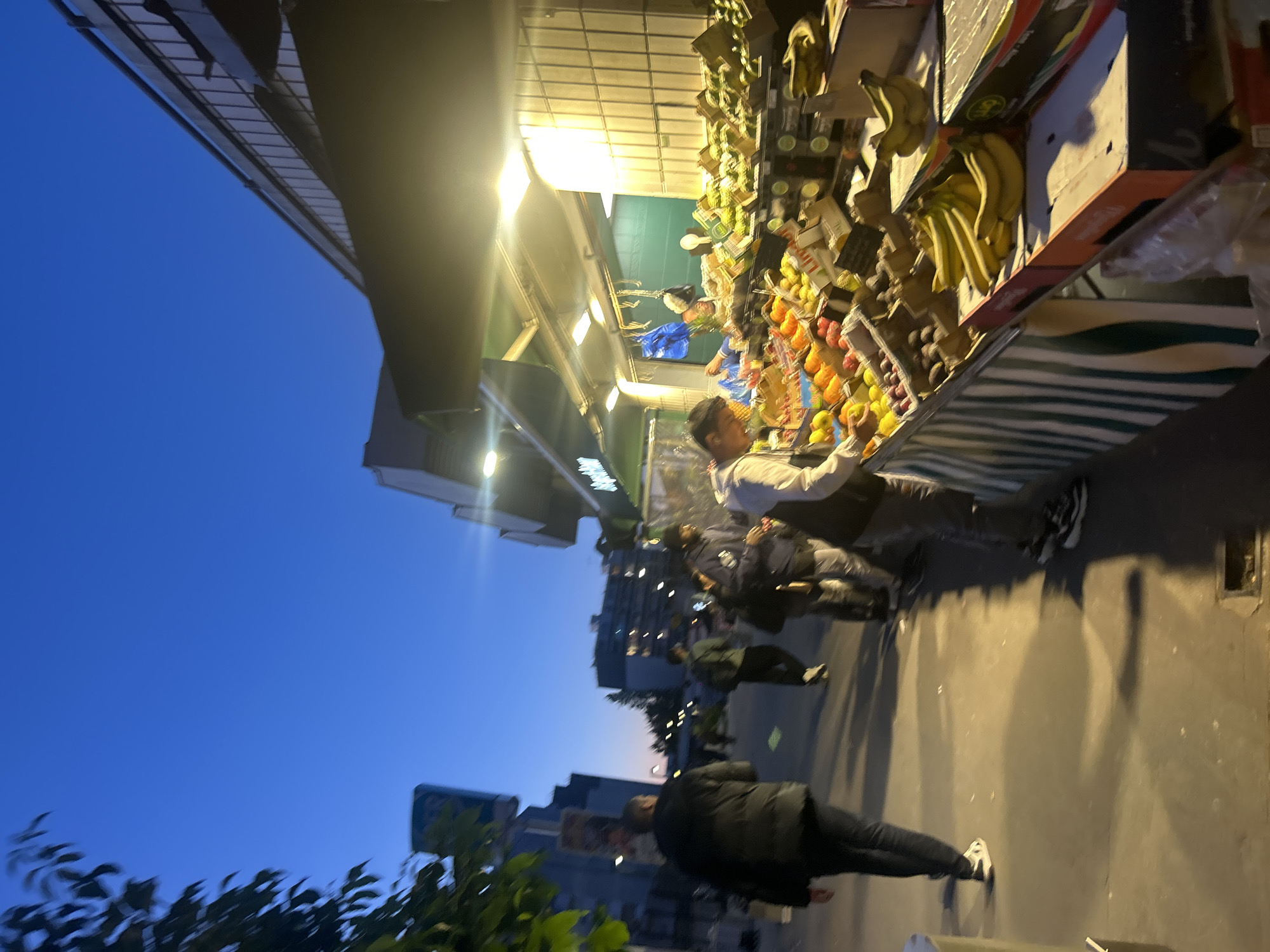 Routine urban life documented across Noisy-le-Grand during evening hours