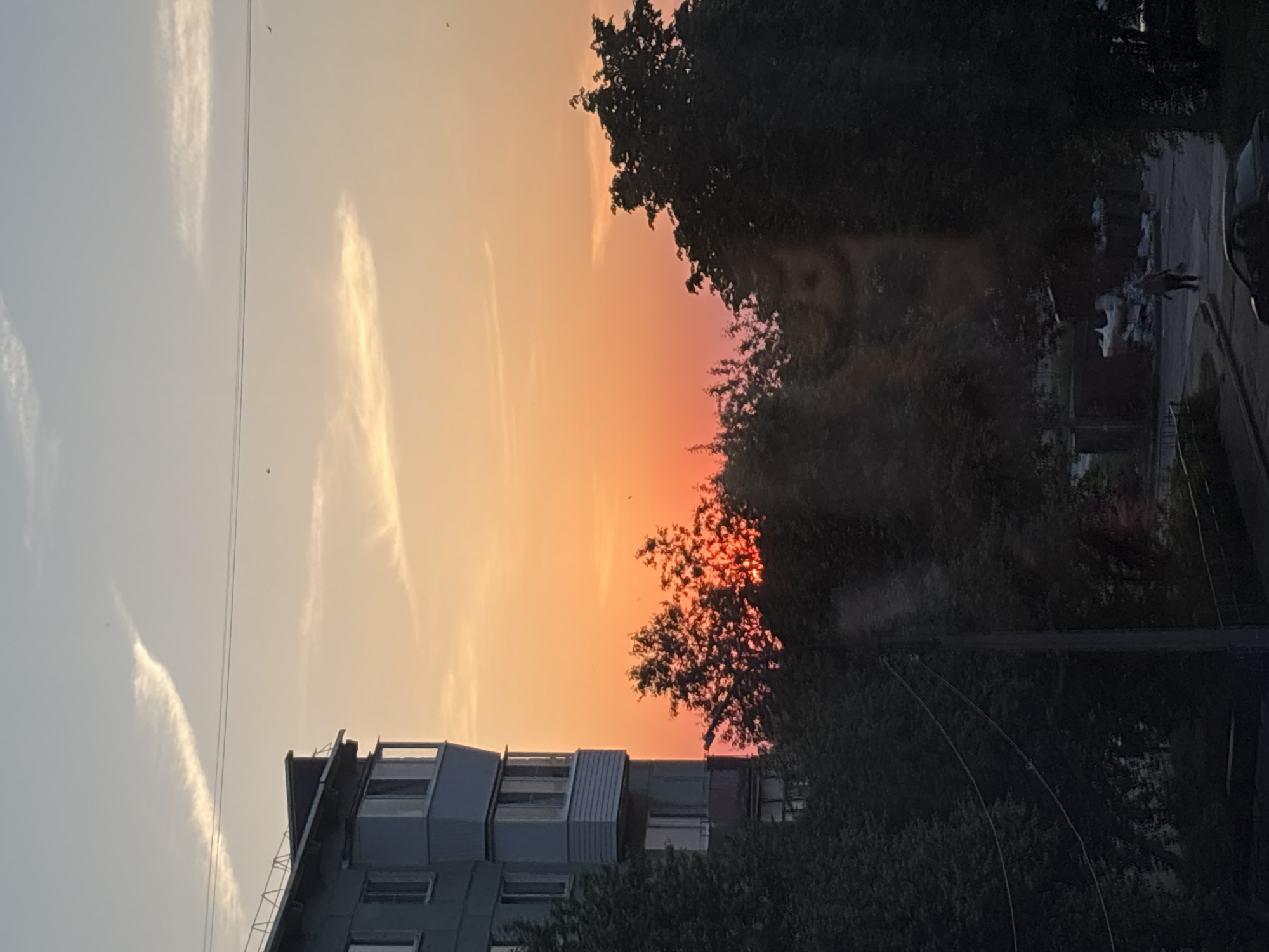 Everyday moments captured during sunset hour in Chaikovsky, Russia